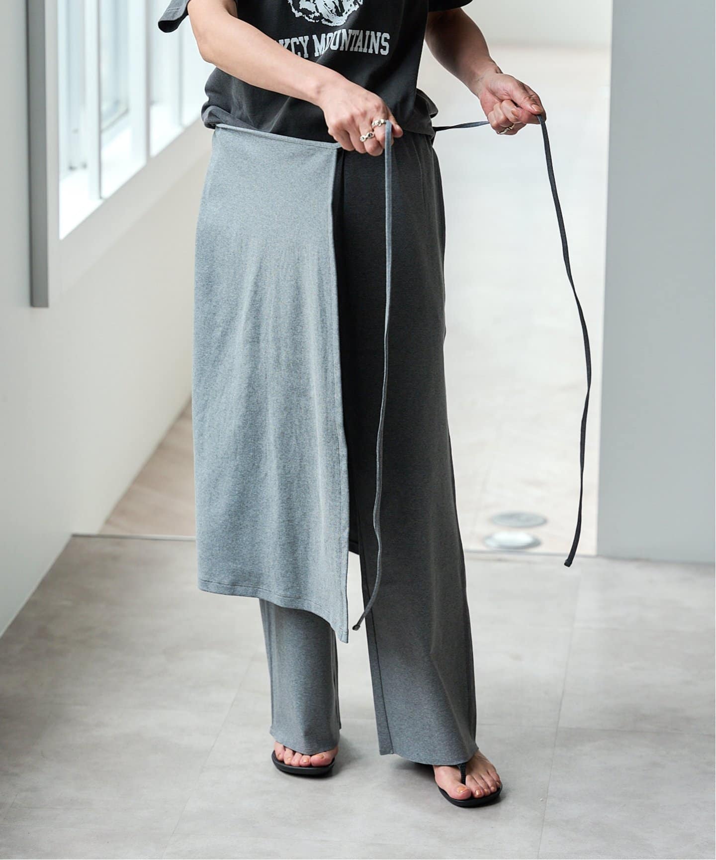 anuke Layered Cut Pants 62510722（その他パンツ）｜BOICE FROM