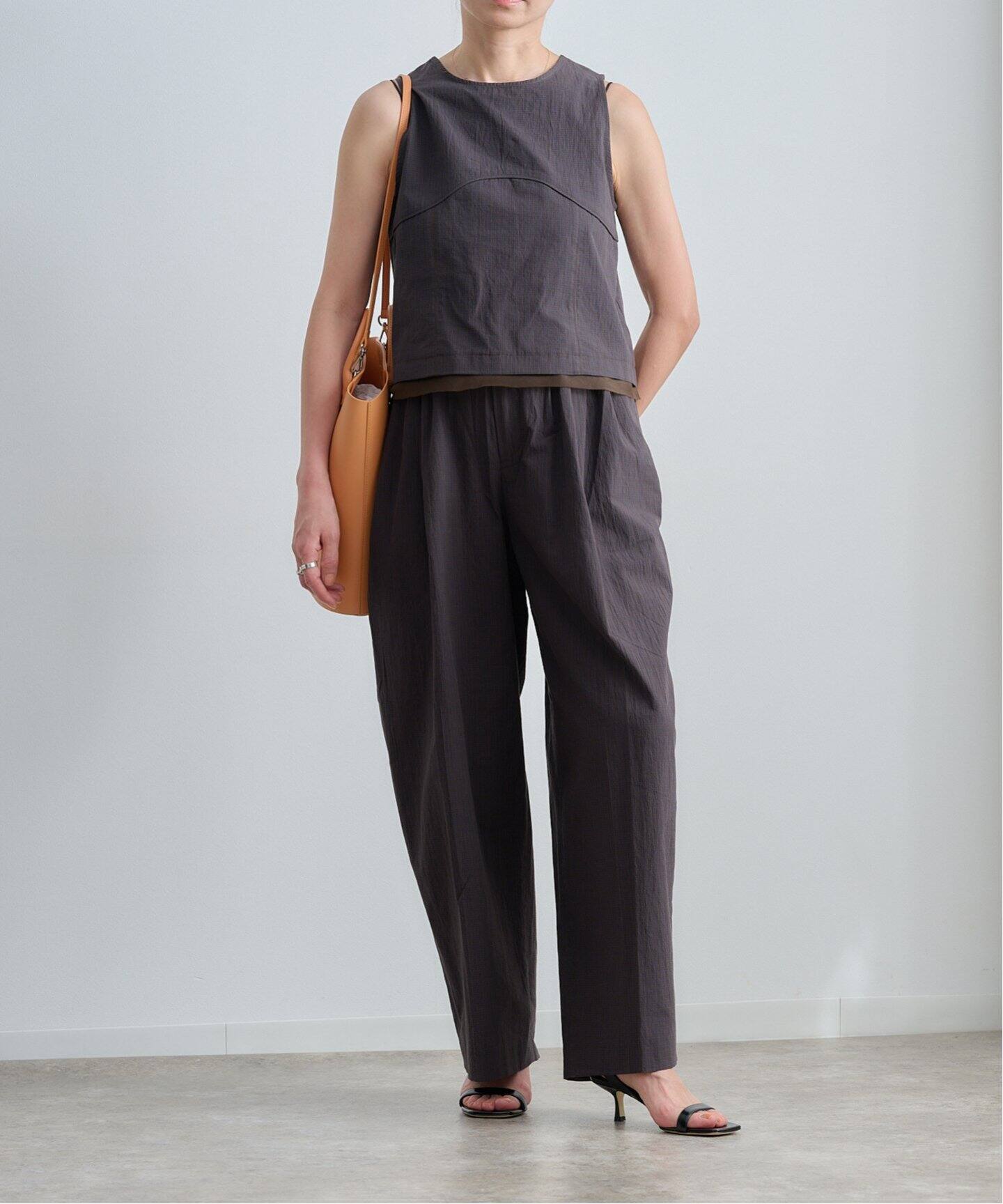 anuke Check Tuck Pants 62510708（スラックス）｜BOICE FROM