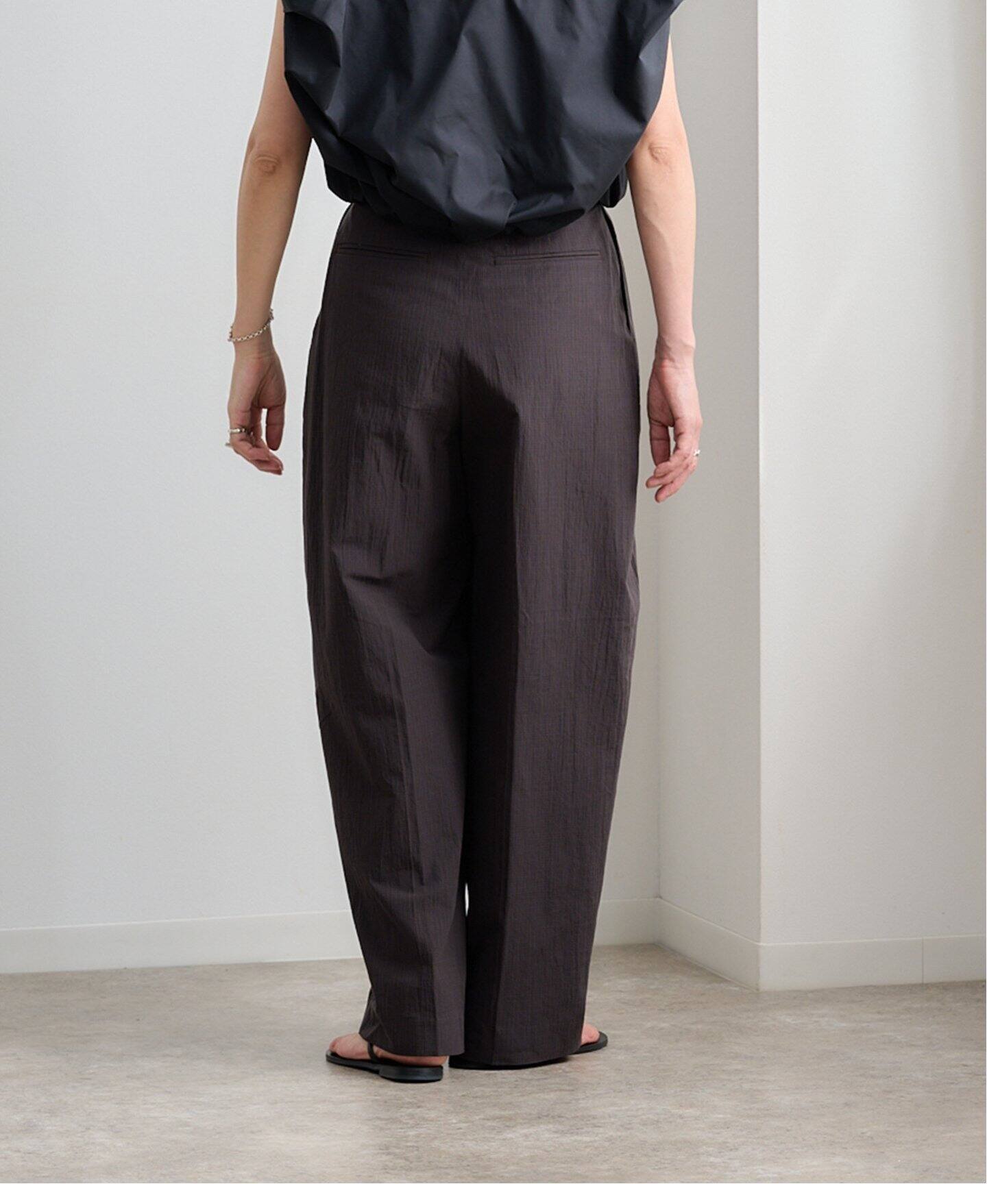 anuke Check Tuck Pants 62510708（スラックス）｜BOICE FROM