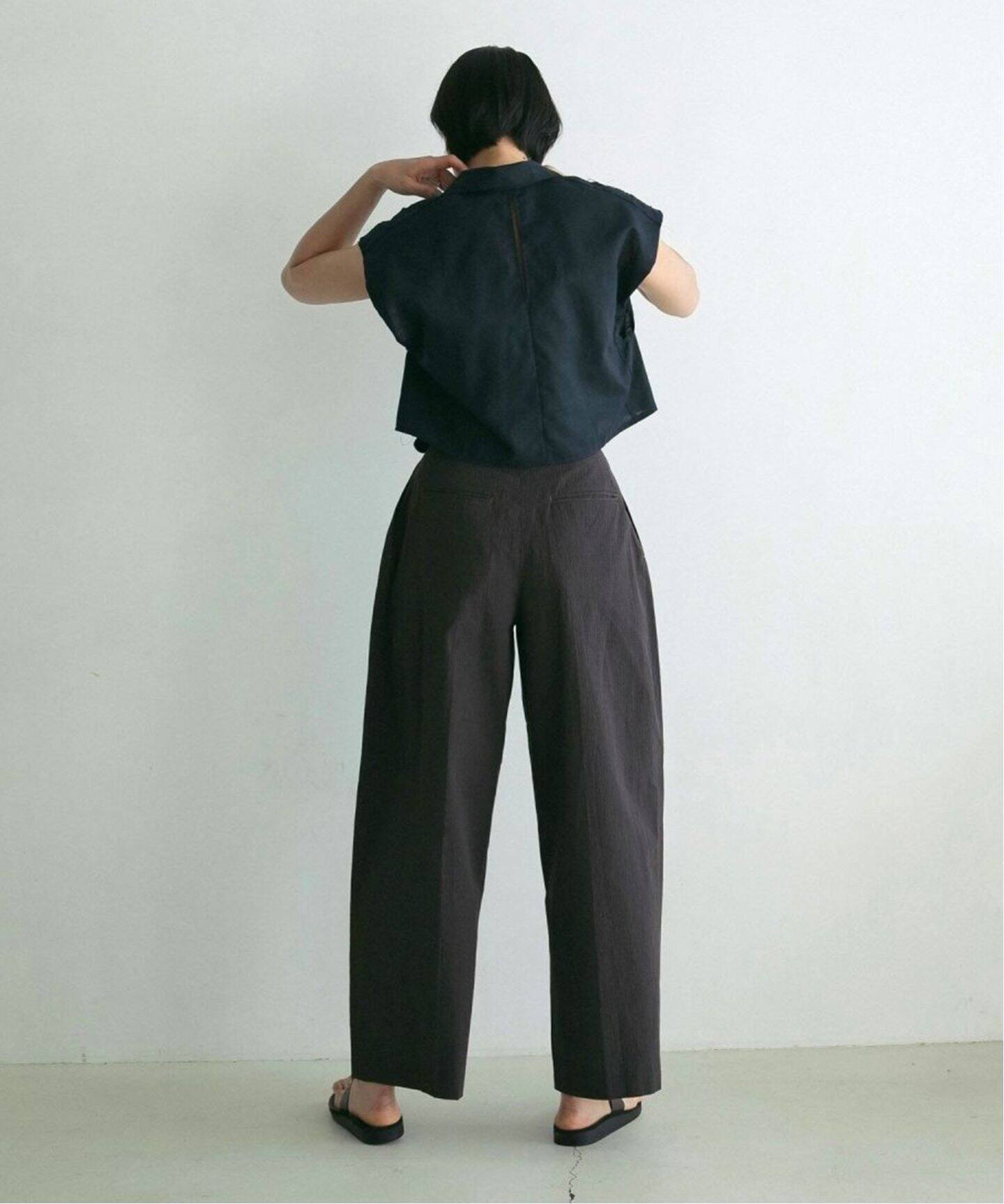 anuke Check Tuck Pants 62510708（スラックス）｜BOICE FROM