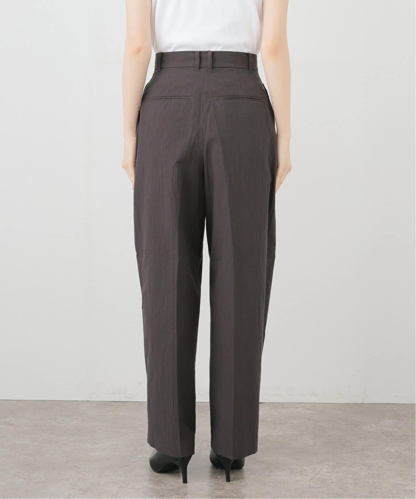 新品未使用品anuke Check Tuck Pants ànuke online store（アンヌーク） / Check Tuck PantsCheck