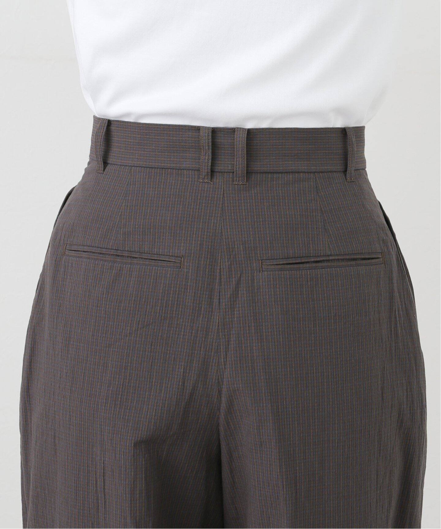 anuke Check Tuck Pants 62510708（スラックス）｜BOICE FROM