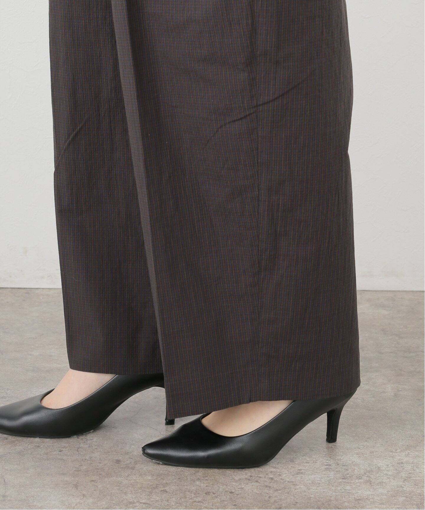 【新品】anuke Check Tuck Pants anuke(アンヌーク) Check Tuck Pants | サウスオレンジ｜メンズ