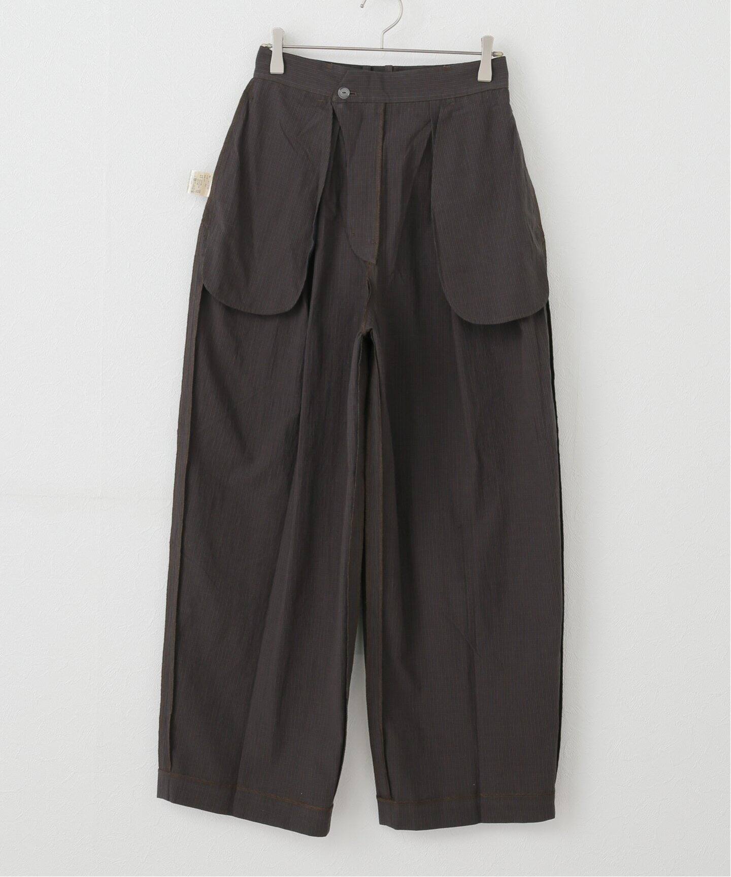 anuke Check Tuck Pants 62510708（スラックス）｜BOICE FROM