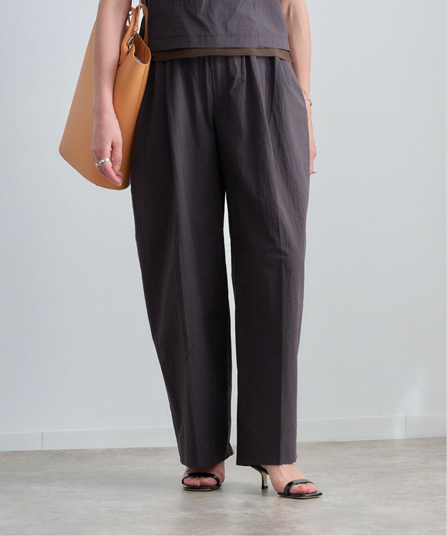 anuke Check Tuck Pants 62510708（スラックス）｜BOICE FROM