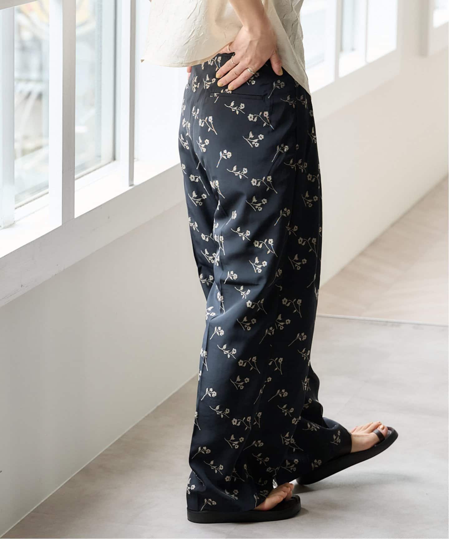 anuke Flower Jacquard Pants 62510717（スラックス）｜BOICE