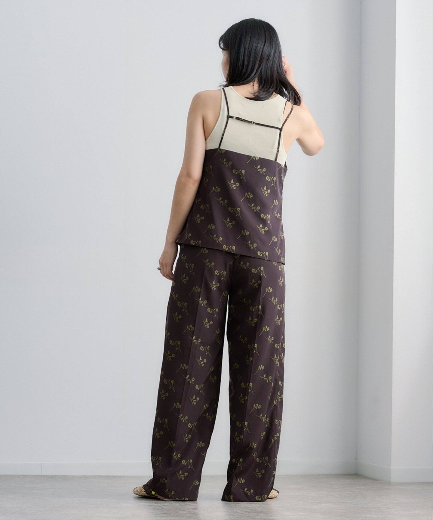 anuke Flower Jacquard Pants 62510717（スラックス）｜BOICE