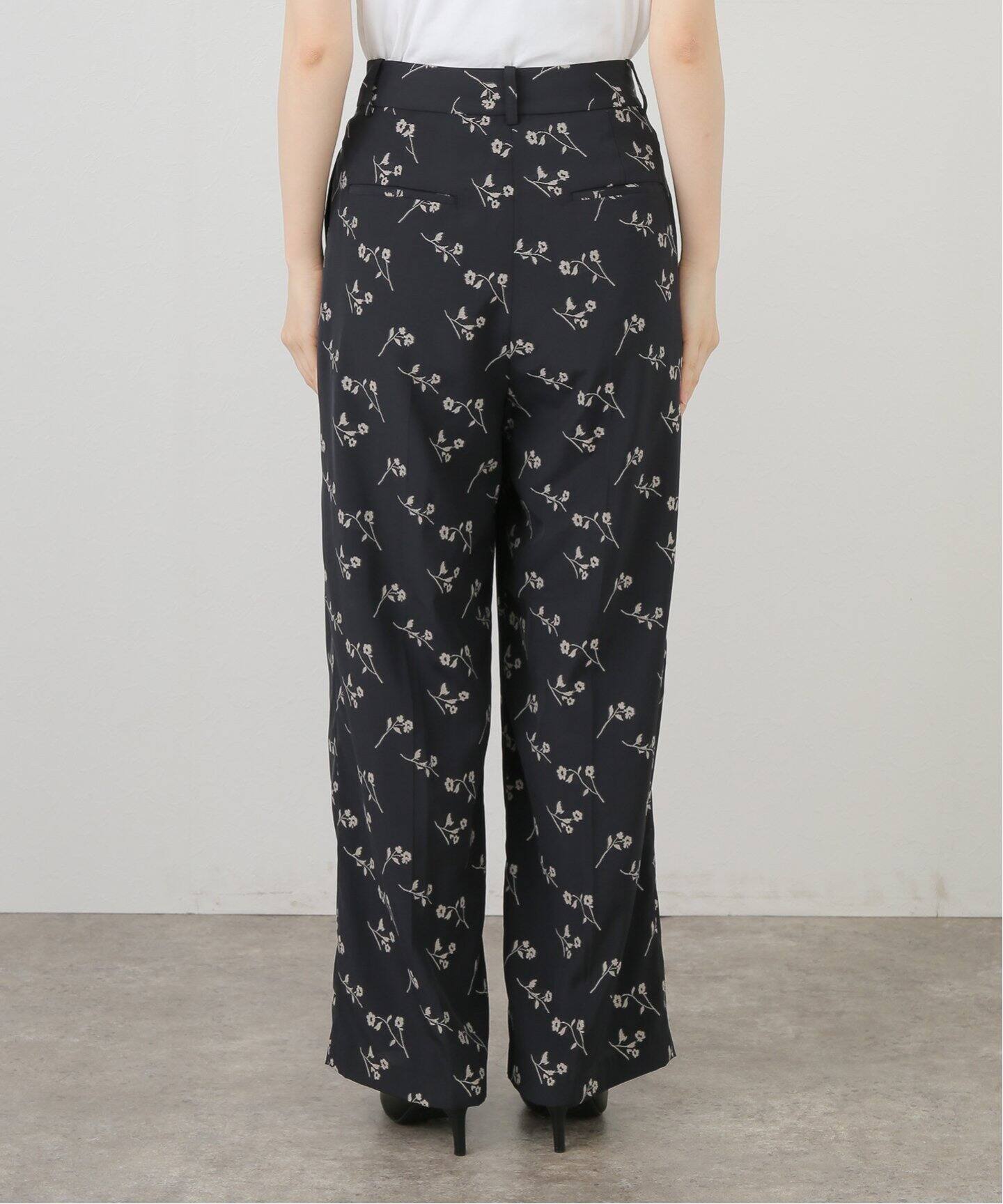 anuke Flower Jacquard Pants 62510717（スラックス）｜BOICE