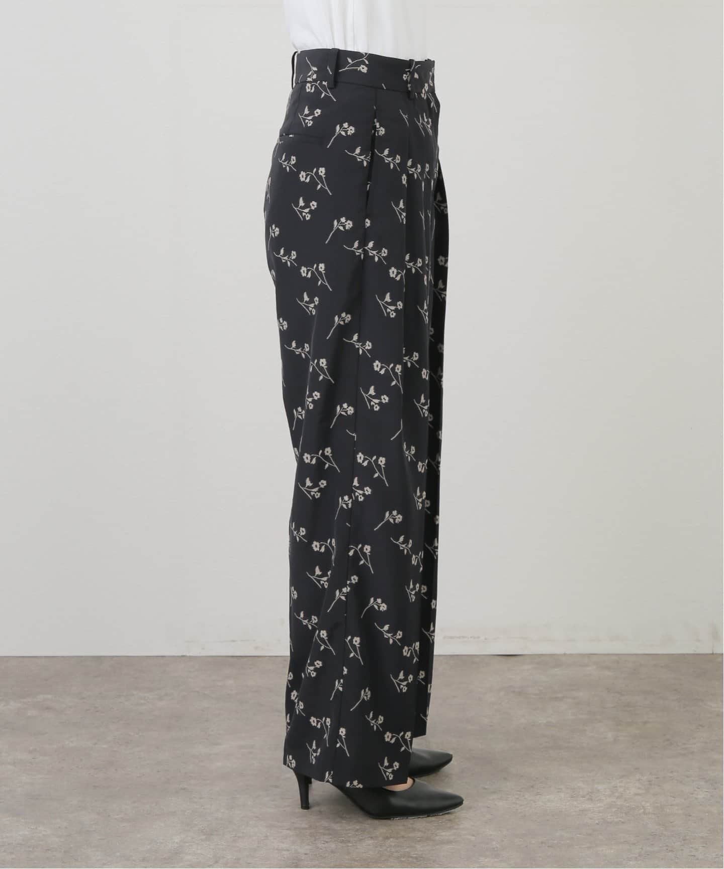 anuke Flower Jacquard Pants 62510717（スラックス）｜BOICE