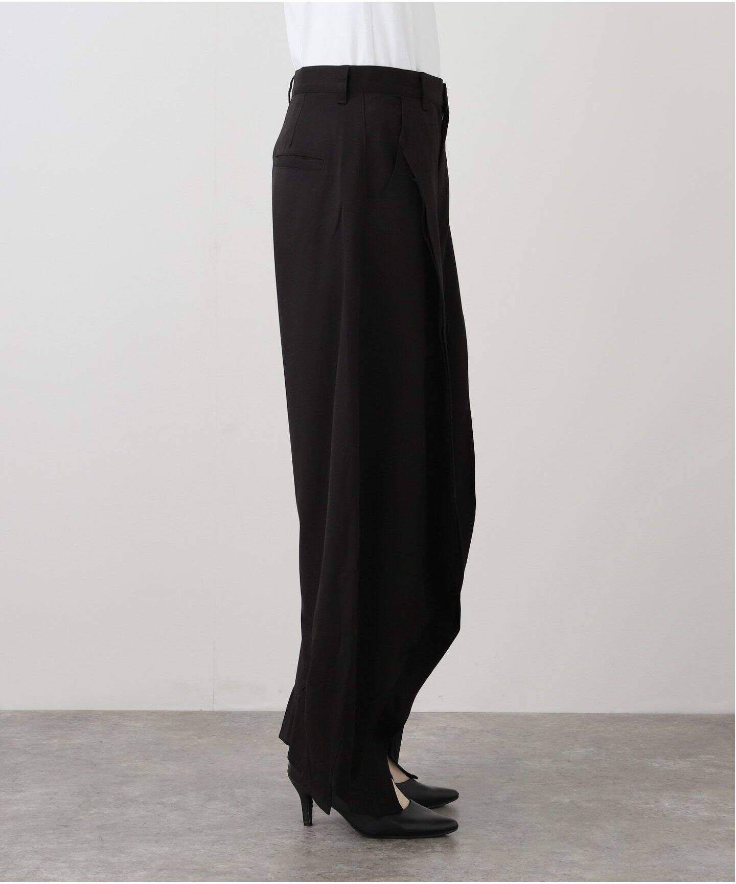 KnuthMarf slit deformed pants ブラック XS