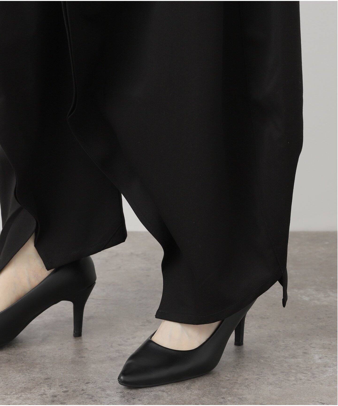 KnuthMarf slit deformed pants ブラック XS