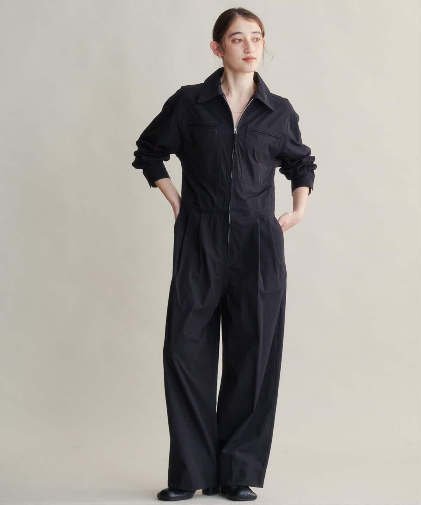 TODAYFUL Twill Zip Combinaison 【38サイズ】 TODAYFUL Twill Zip Combinaison（つなぎ／オールインワン）｜BOICE