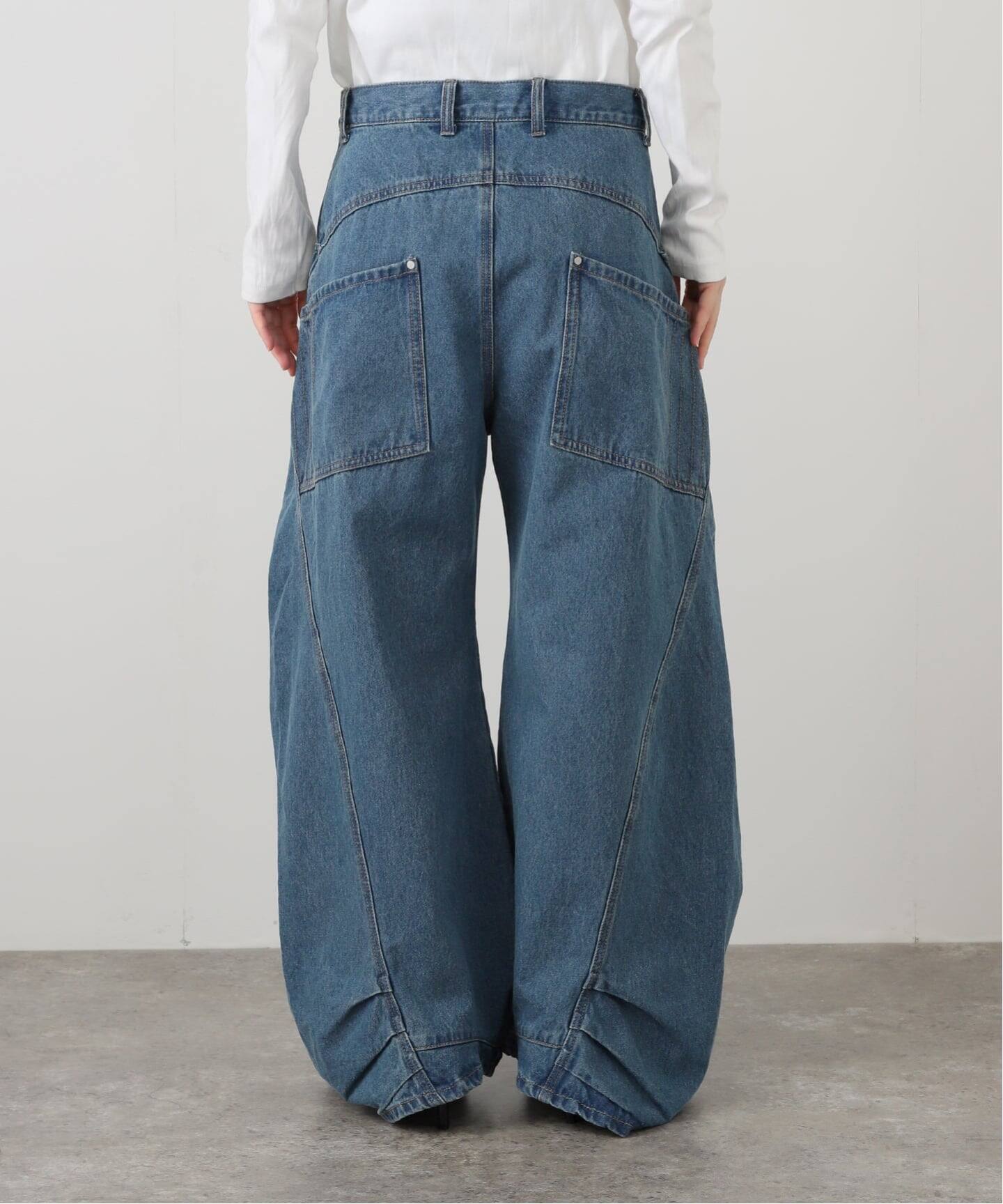 KnuthMarf tuck design denim pants（デニムパンツ・ジーンズ）｜BOICE