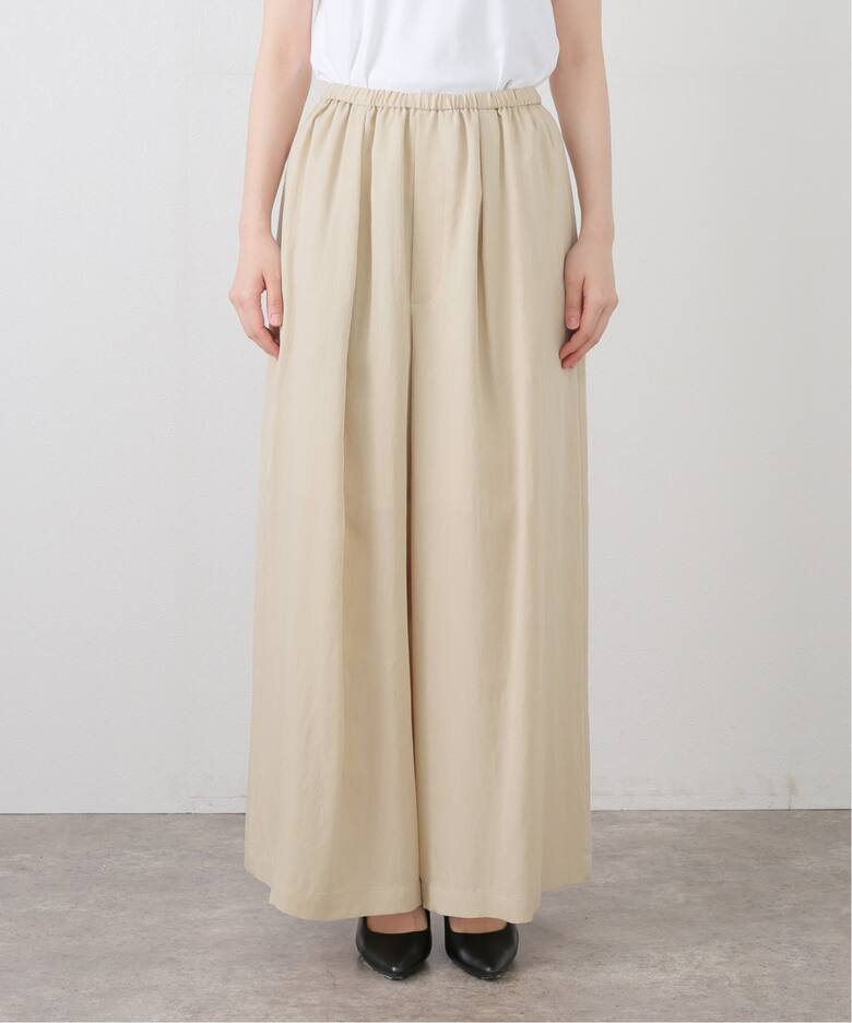ETRE TOKYO リラクシータックワイドパンツ（スラックス）｜BOICE FROM 