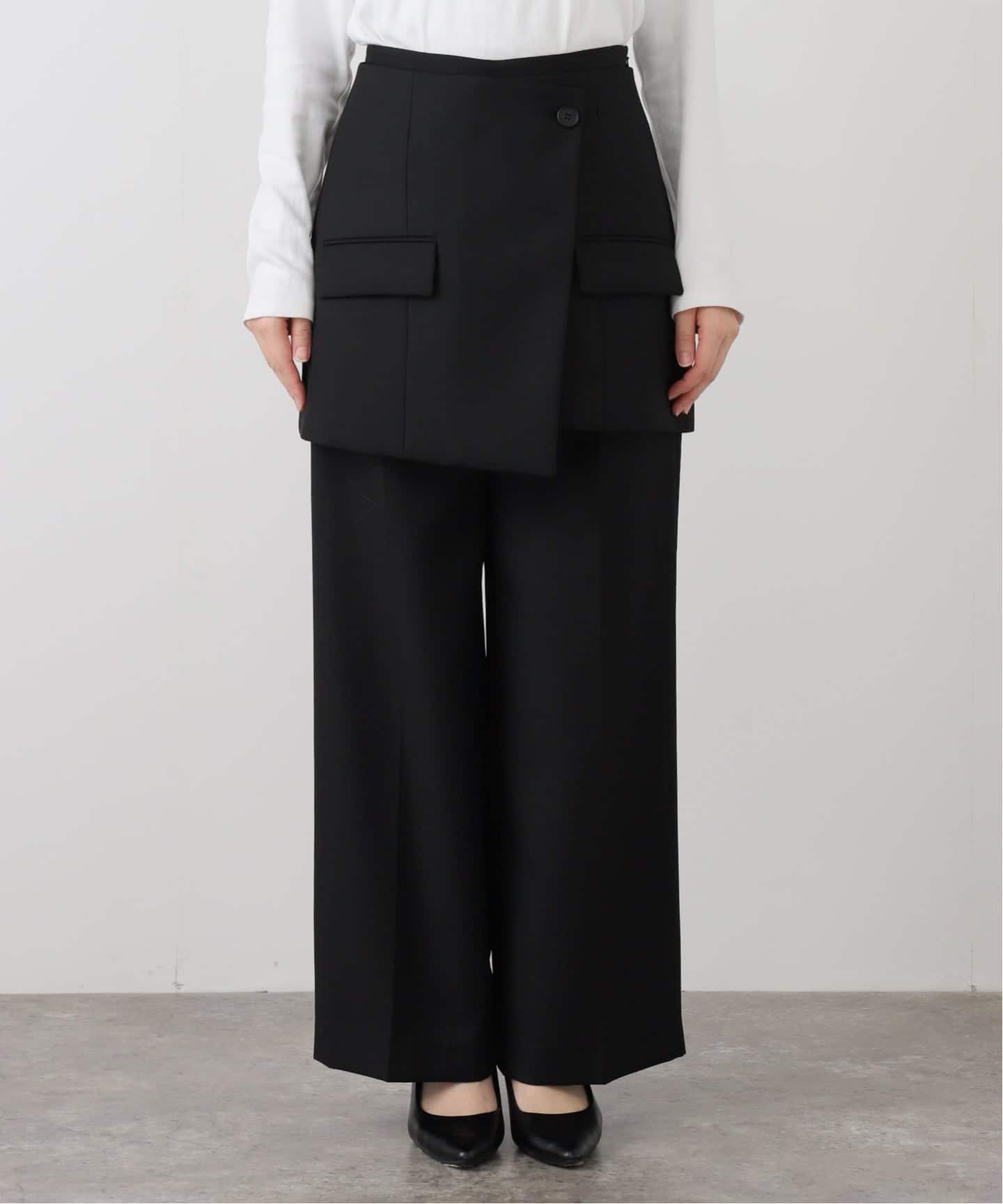 TODAYFUL Layered Twill Trousers（スラックス）｜BOICE FROM