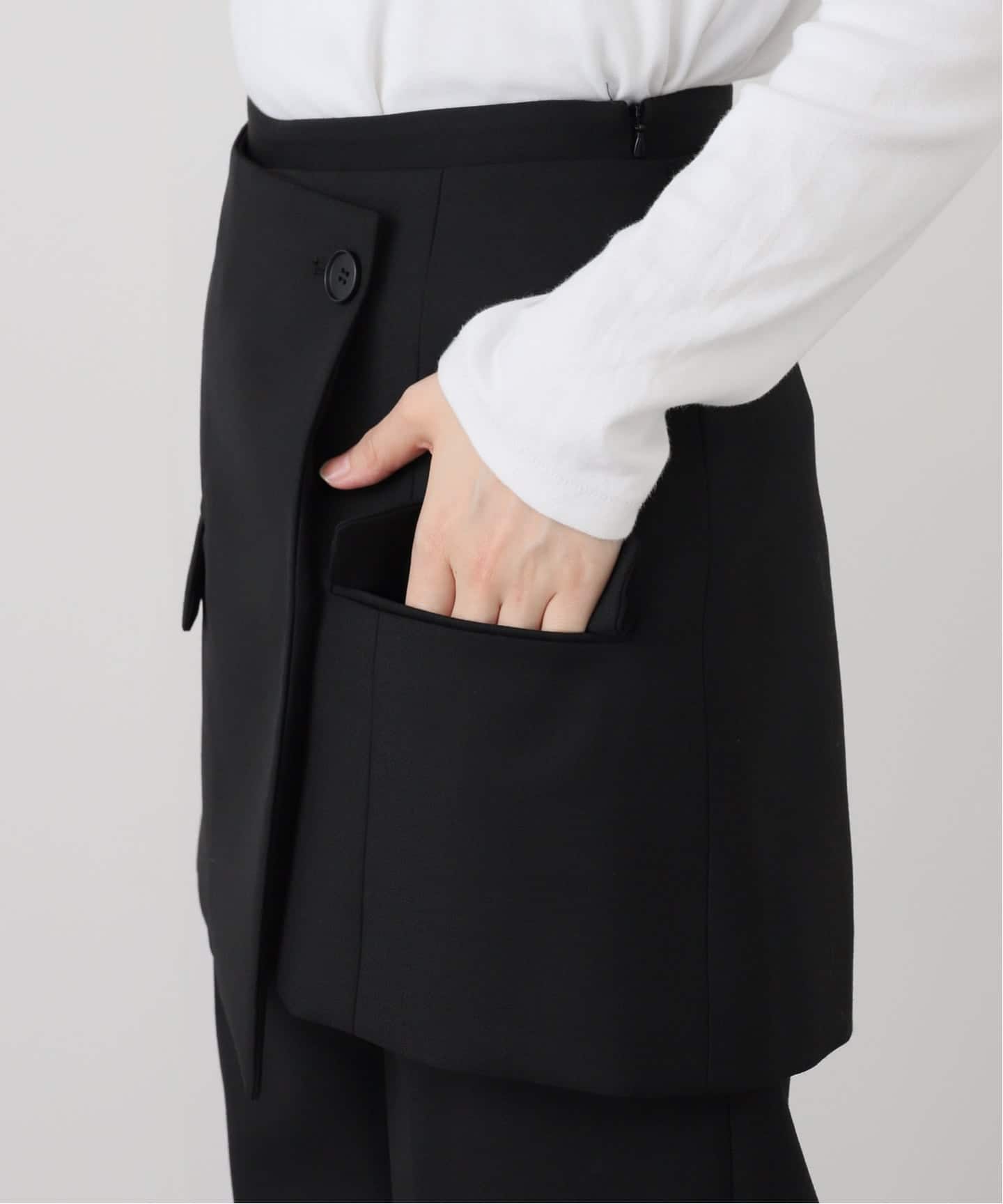 TODAYFUL Layered Twill Trousers（スラックス）｜BOICE FROM