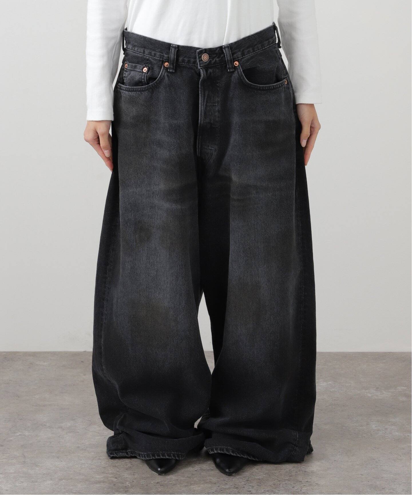 REFOMED FRESH MAN DENIM WIDE PANTS by EDWIN（デニムパンツ 