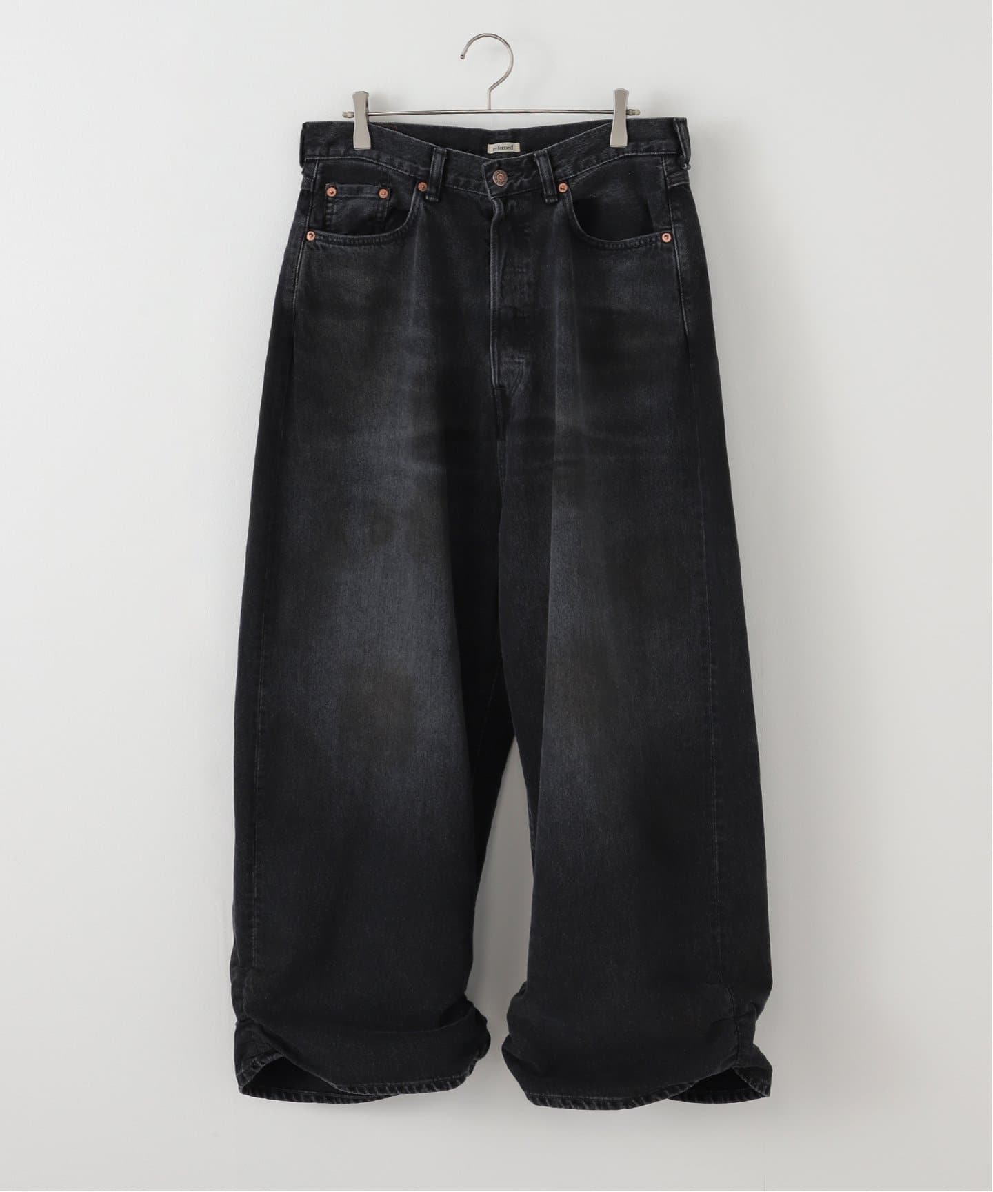 refomed リフォメッド フレッシュマンデニムワイドパンツ　サイズ 2 FRESH MAN DENIM WIDE PANTS USED -INDIGO- | IN ONLINE STORE