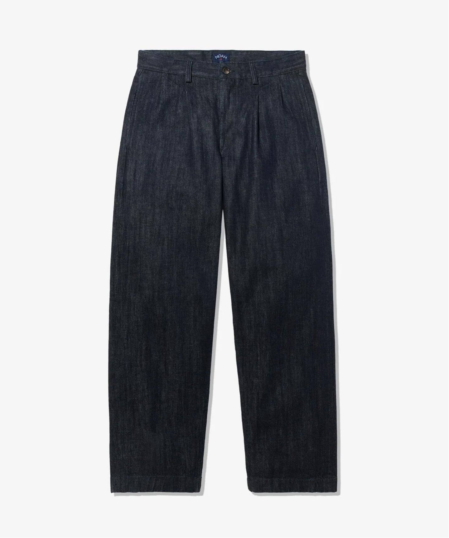 Double-Pleated Denim Pants（デニムパンツ・ジーンズ）｜NOAH（ノア 