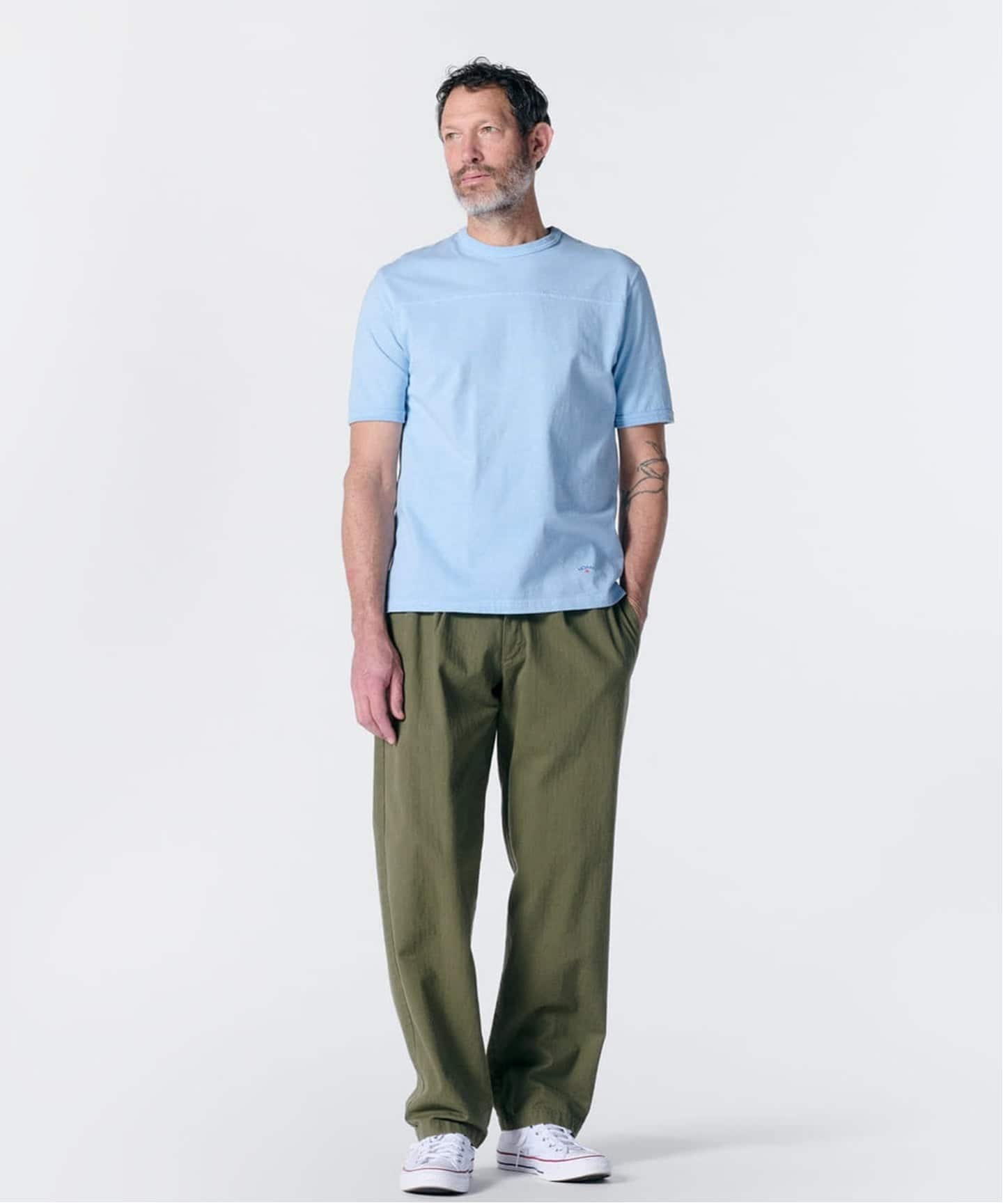 DOUBLE PLEAT HERRINGBONE PT（その他パンツ）｜NOAH（ノア）の通販