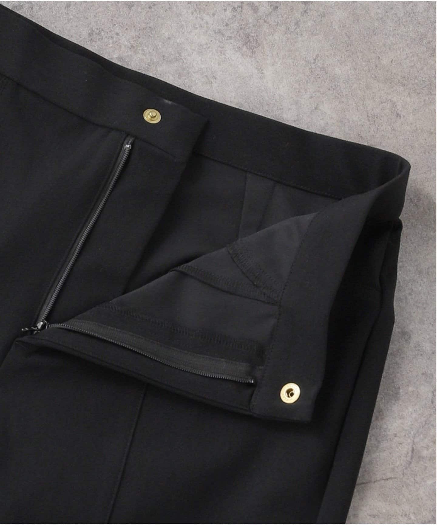 la totalite ラトータリテ カーゴパンツ ブラック 38 NYカノコ2WAYストレッチレギンスパンツ（スラックス）｜La