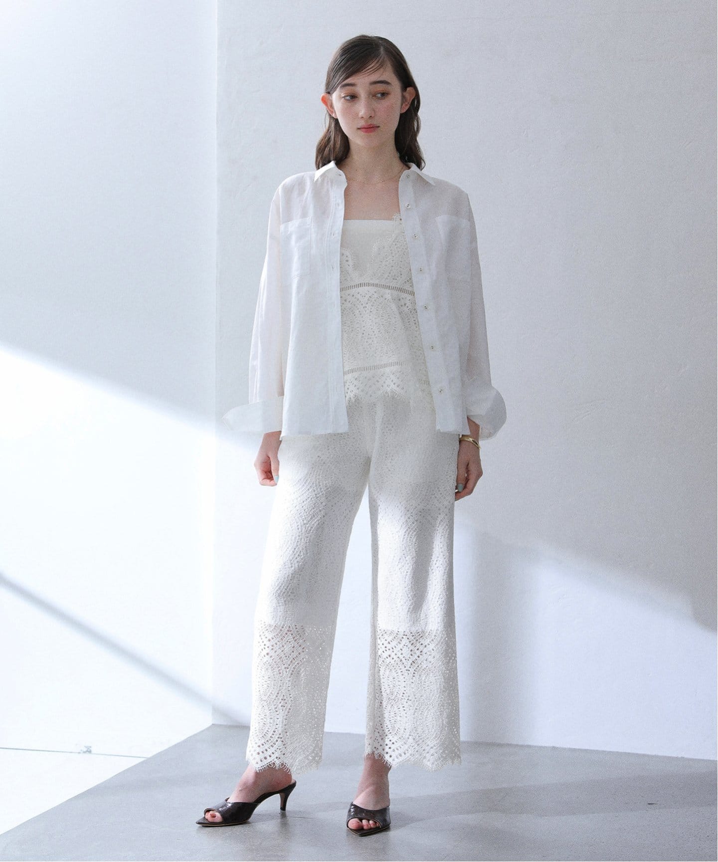 【新品】La Totalite 【洗える】ウォッシャブルレースパンツ 洗える】ウォッシャブルレースパンツ（その他パンツ）｜La
