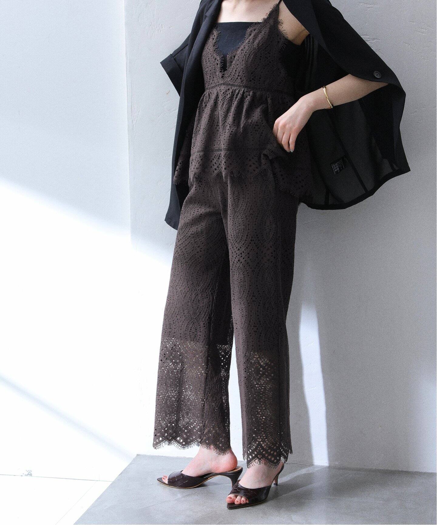 【新品】La Totalite 【洗える】ウォッシャブルレースパンツ 洗える】ウォッシャブルレースパンツ（その他パンツ）｜La