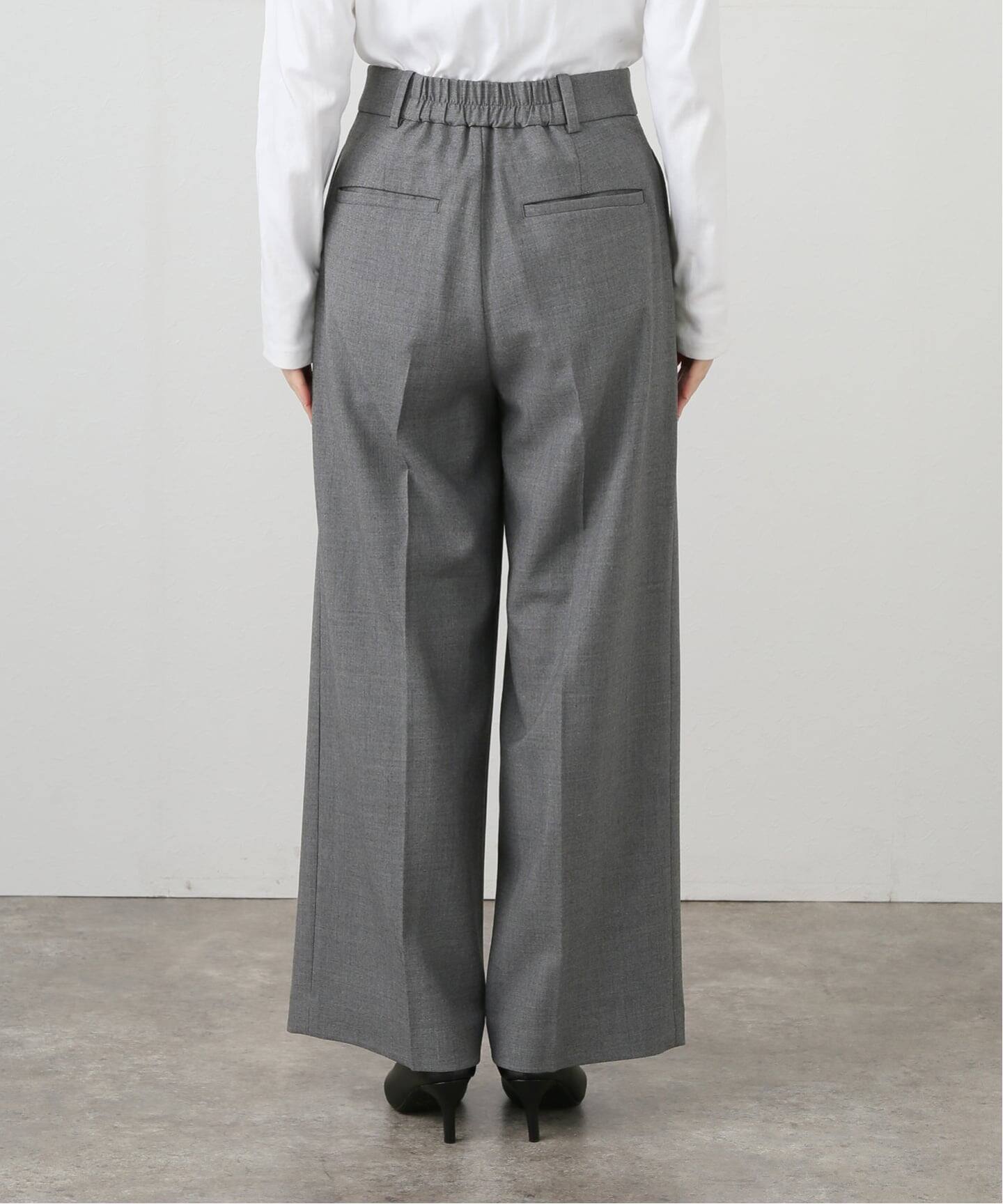 洗える】タックワイドパンツ（スラックス）｜La Totalite（ラ