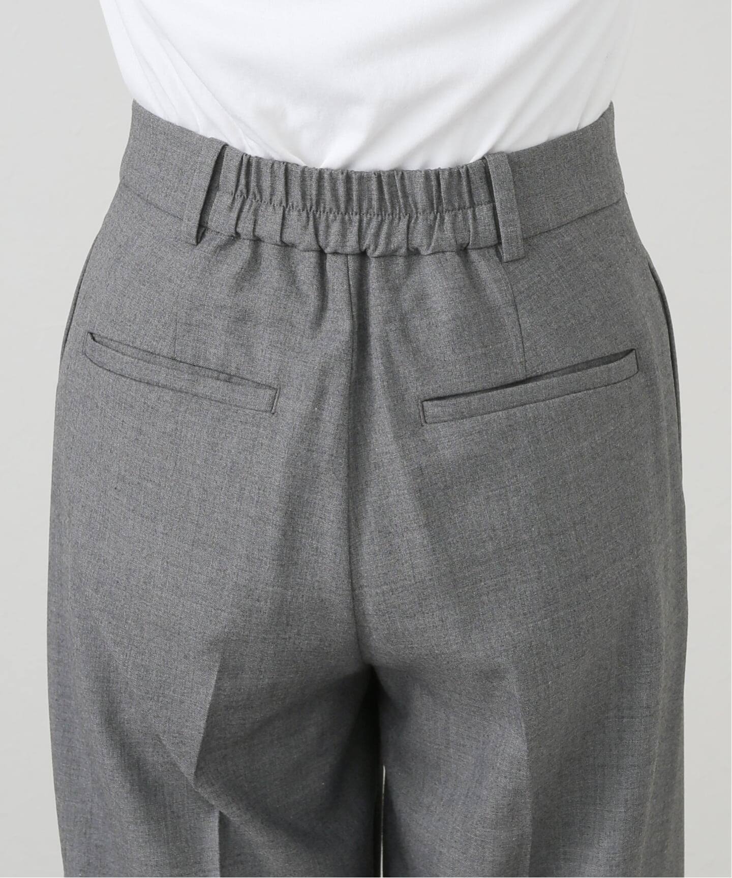 洗える】タックワイドパンツ（スラックス）｜La Totalite（ラ