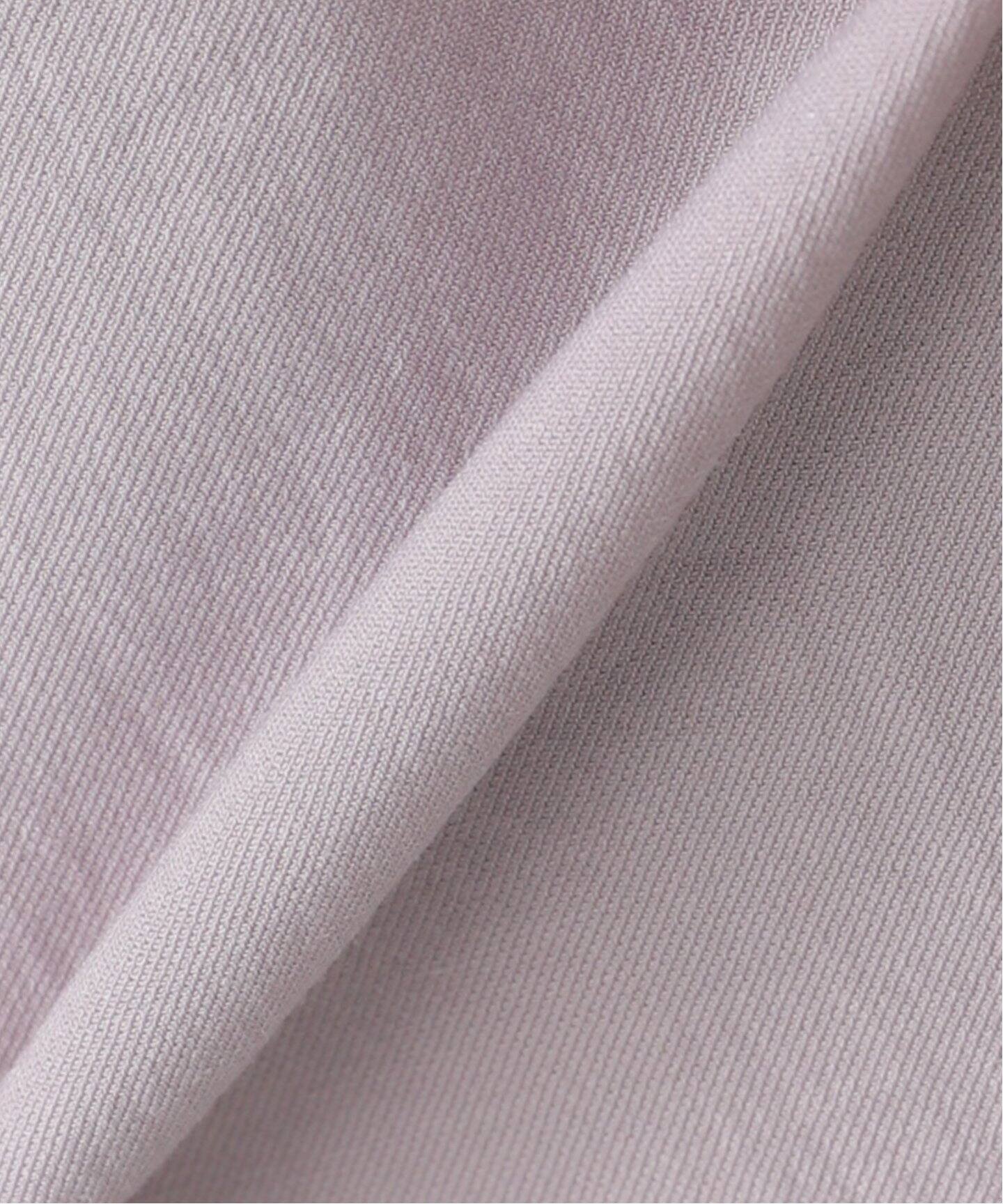 洗える】ハイウエストタックパンツ（スラックス）｜La Totalite