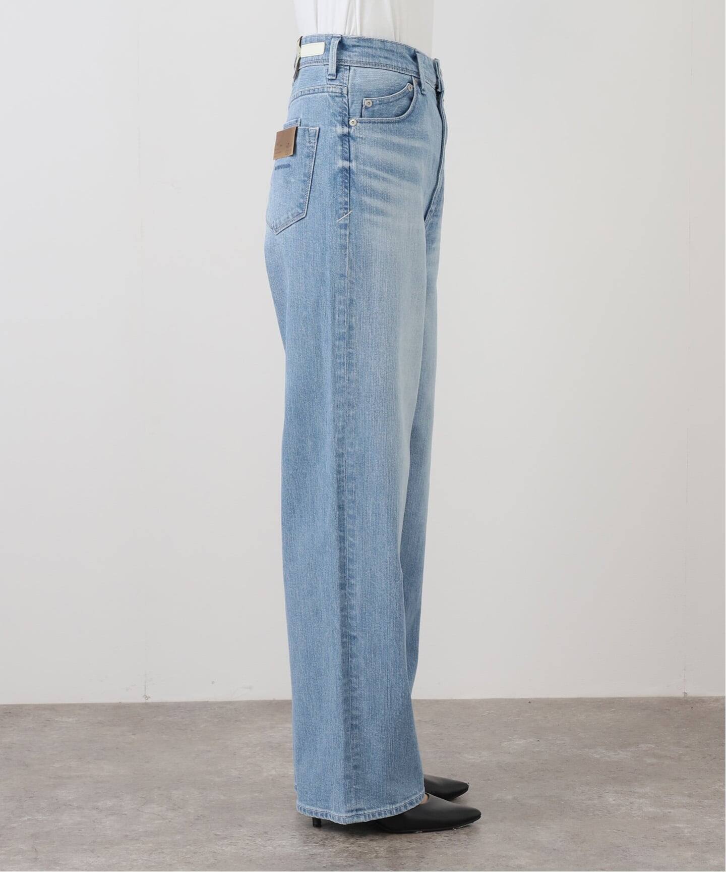 洗える】YANUK/ヤヌーク LILITH Wide Straight（デニムパンツ