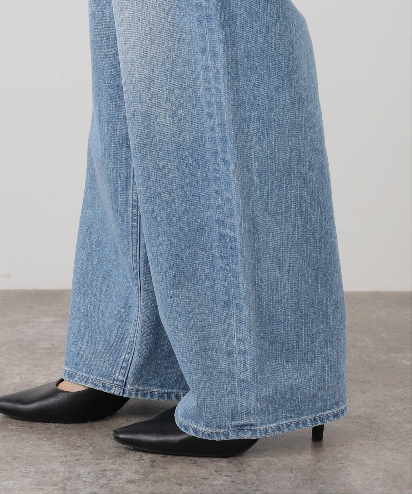 洗える】YANUK/ヤヌーク LILITH Wide Straight（デニムパンツ