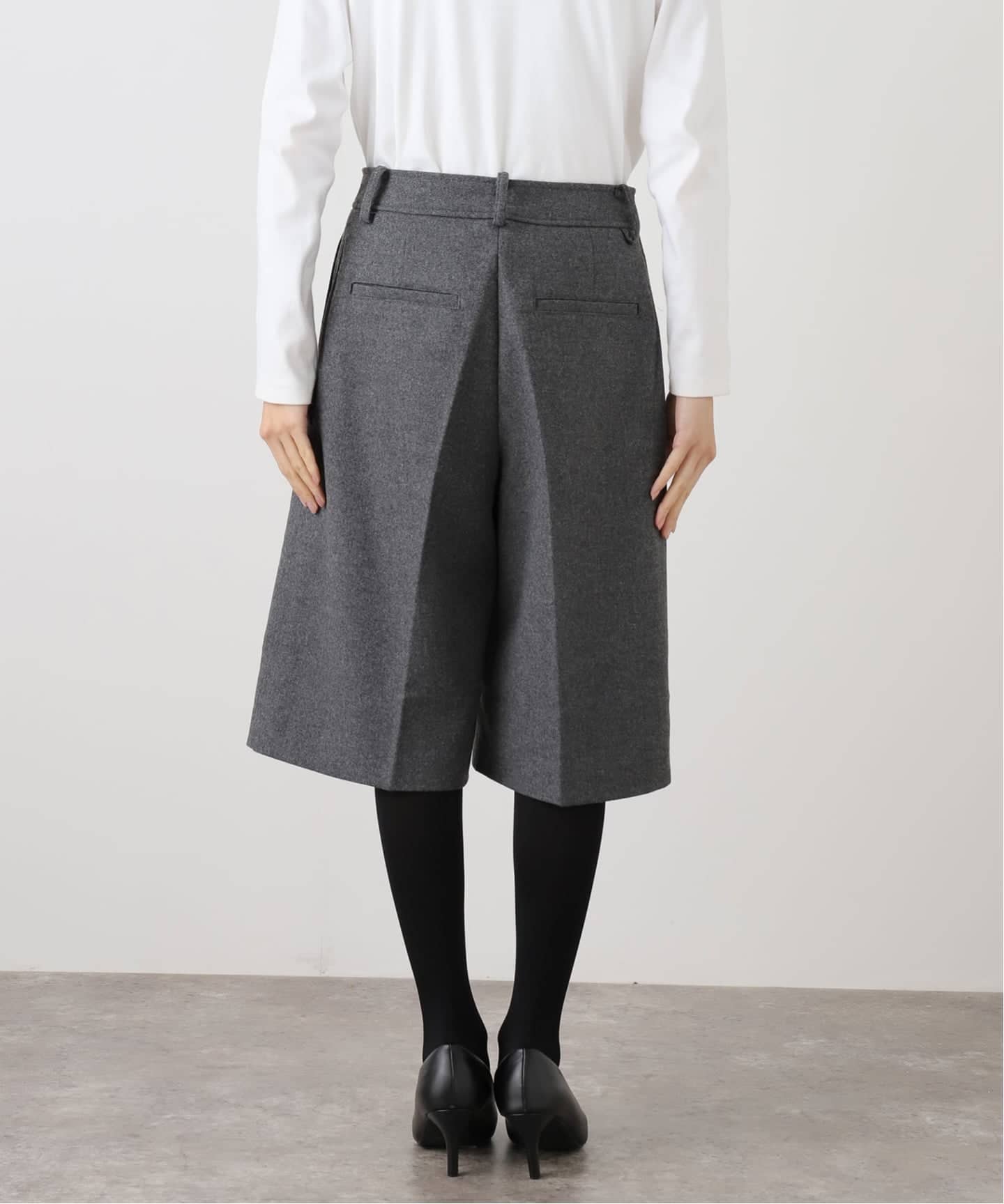 Le / ル ウールバミューダパンツ（ショート・ハーフパンツ）｜La