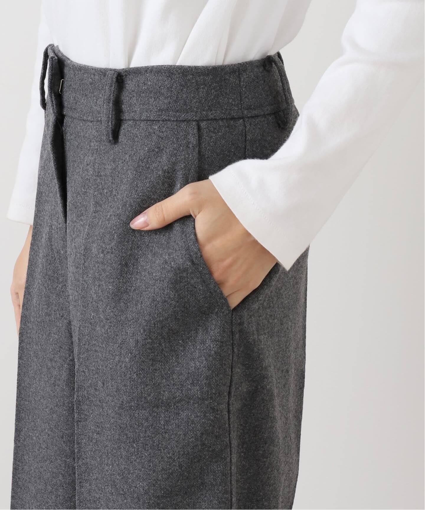 Le / ル ウールバミューダパンツ（ショート・ハーフパンツ）｜La