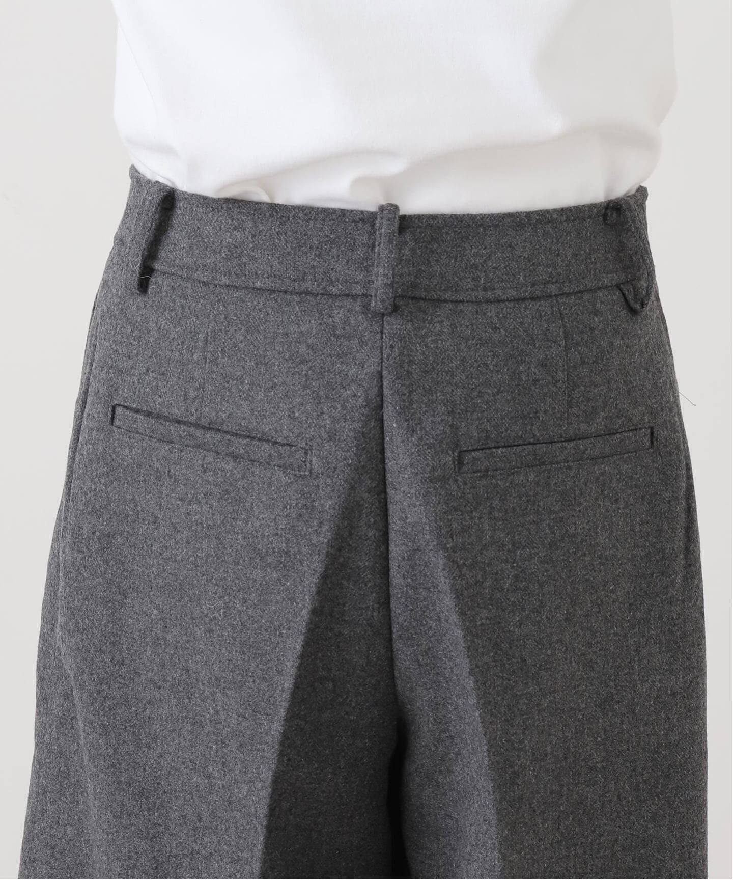 Le / ル ウールバミューダパンツ（ショート・ハーフパンツ）｜La