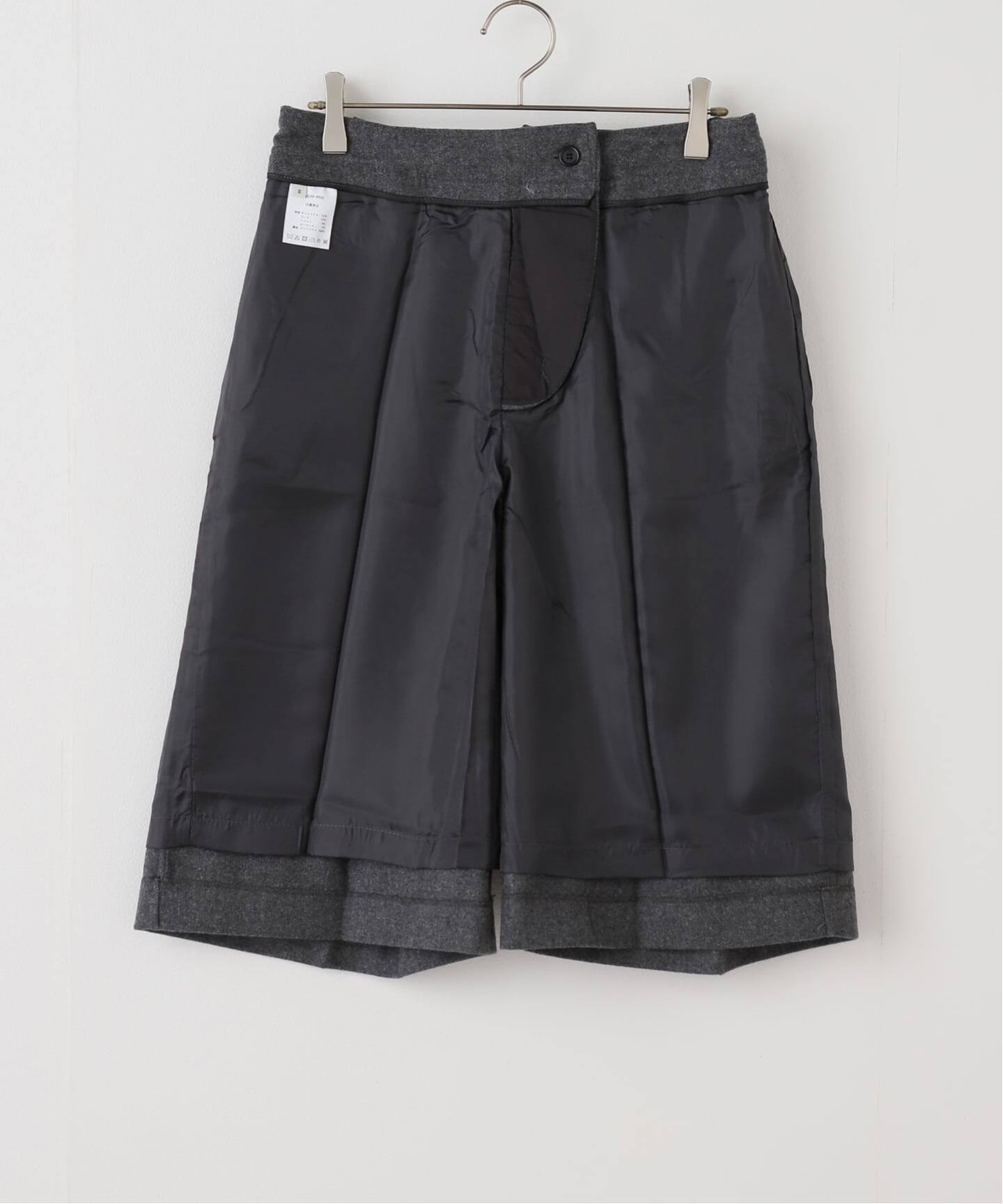 Le / ル ウールバミューダパンツ（ショート・ハーフパンツ）｜La