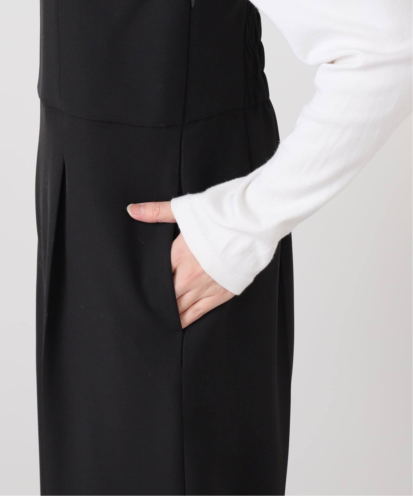 新品　LOHEN ダブルクロスオールインワン　ブラック　38 新品 LOHEN ダブルクロスオールインワン ブラック 38 新品LOHEN ダブル