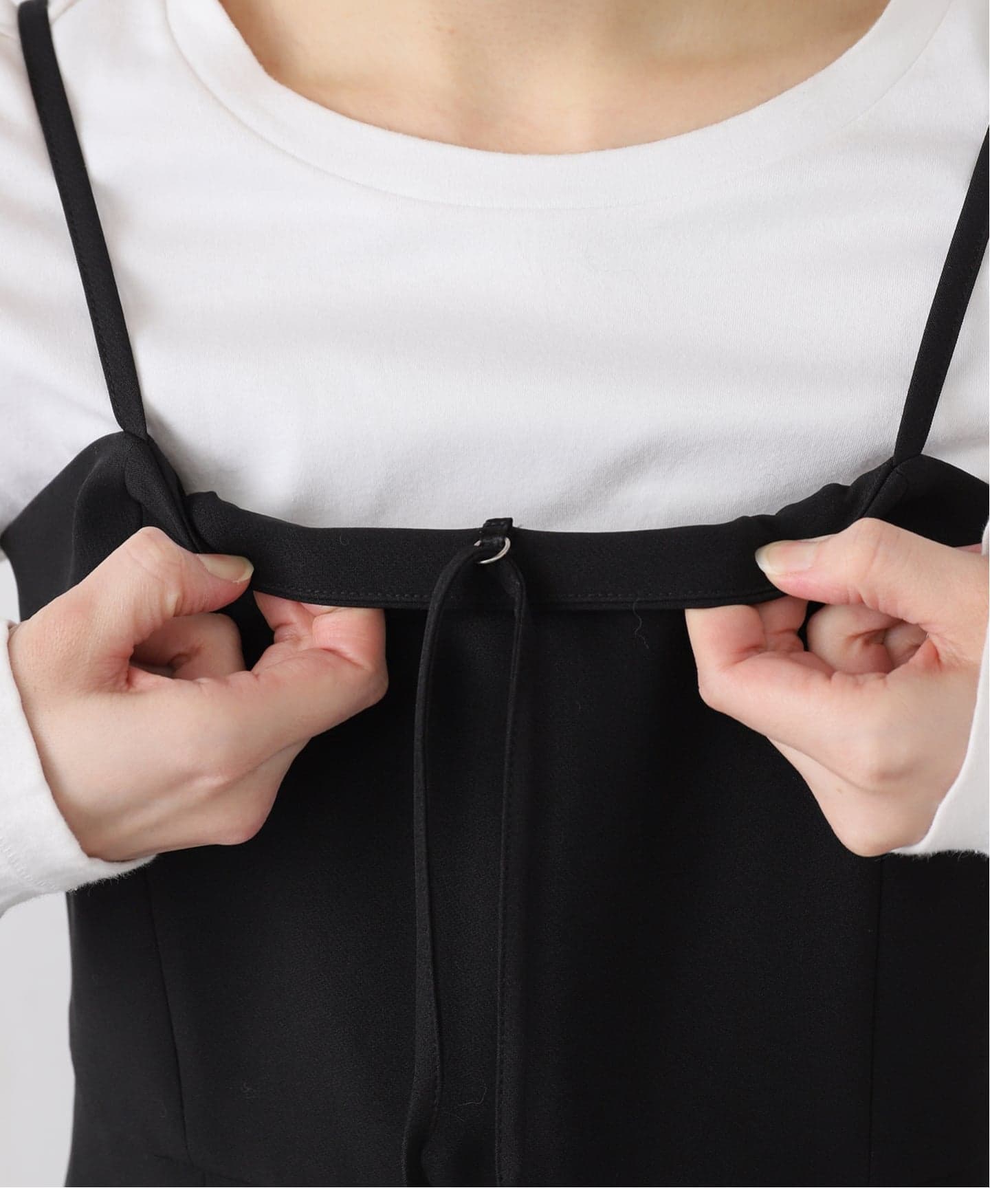 追加3》ダブルクロスオールインワン（つなぎ／オールインワン）｜La