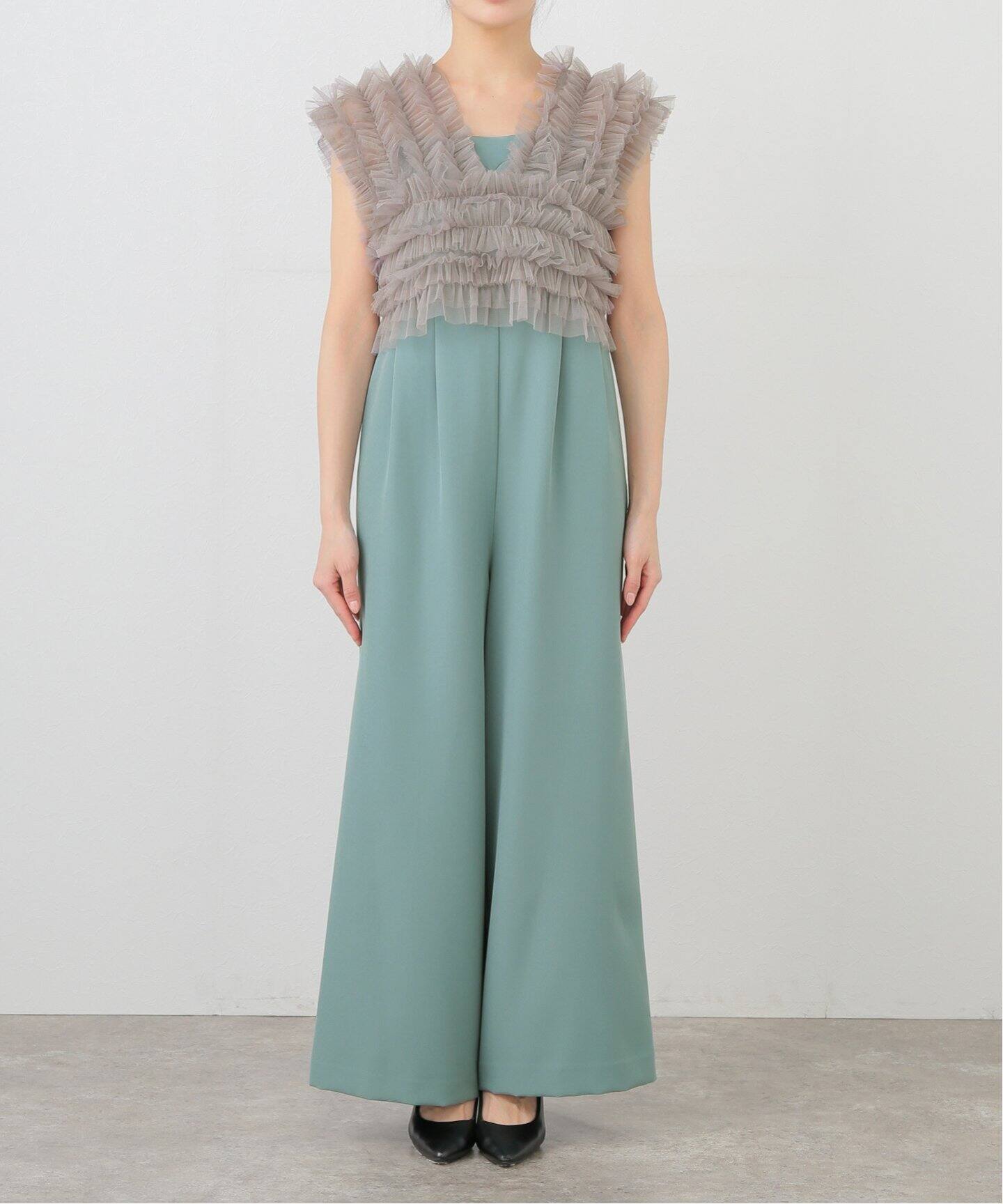 追加2》チュールベストオールインワン（ドレス）｜La Totalite（ラ  