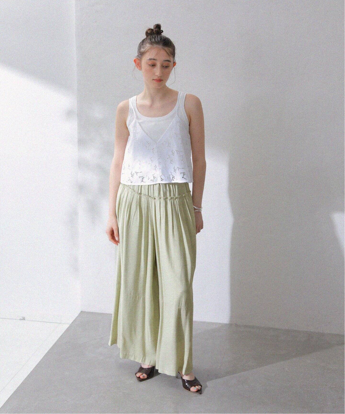 MARECHAL TERRE/マルシャルテル】タックガウチョパンツ（その他