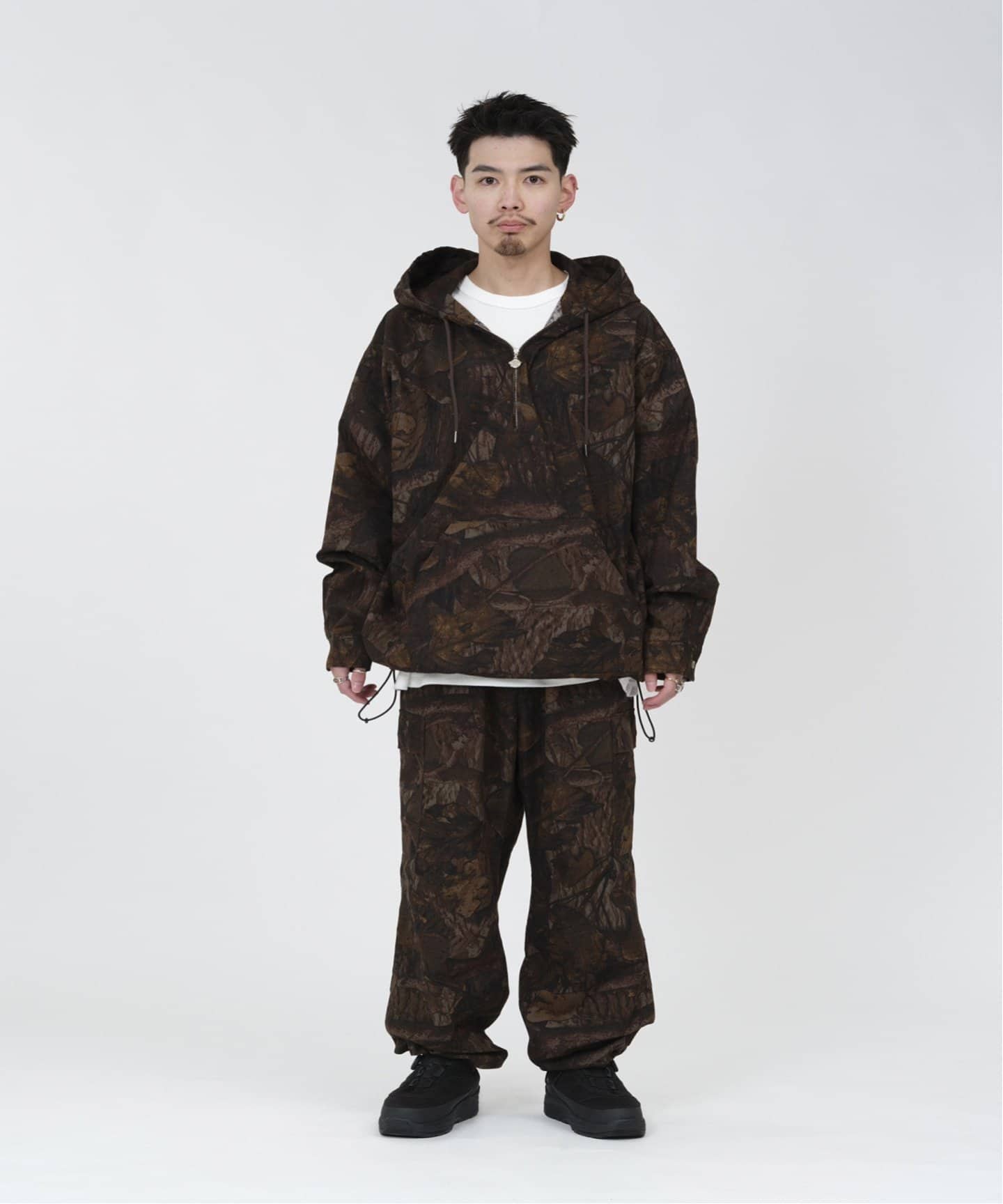 ケボズ KEBOZ スウェットカーゴパンツ ケボズ KEBOZ BLANK 22AW SWEAT PANTS GREEN （GREEN） -PASSOVER