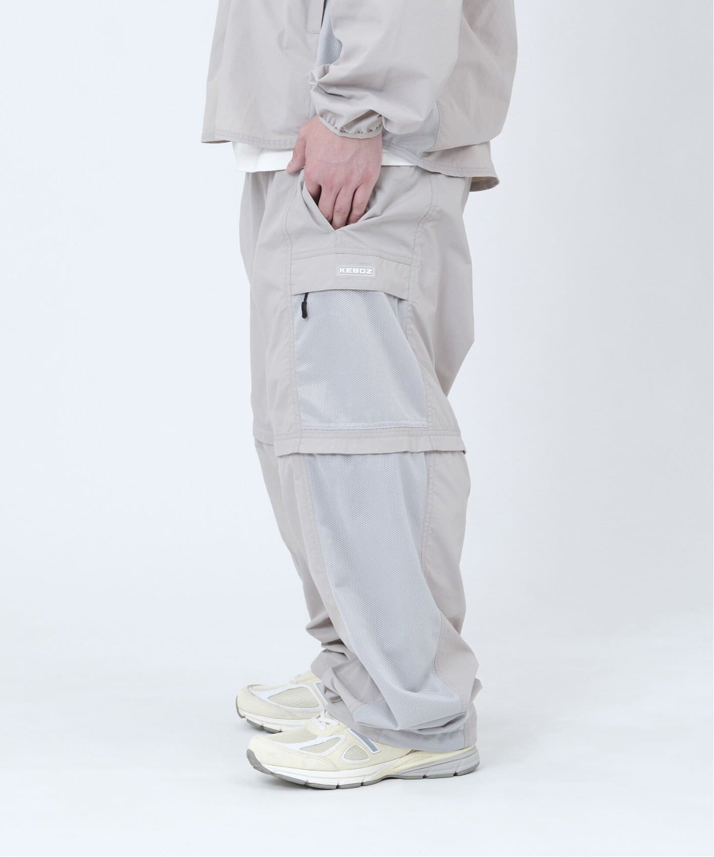 SUPPLEX CONVERTIBLE SIDE MESH PANTS（その他パンツ）｜KEBOZ