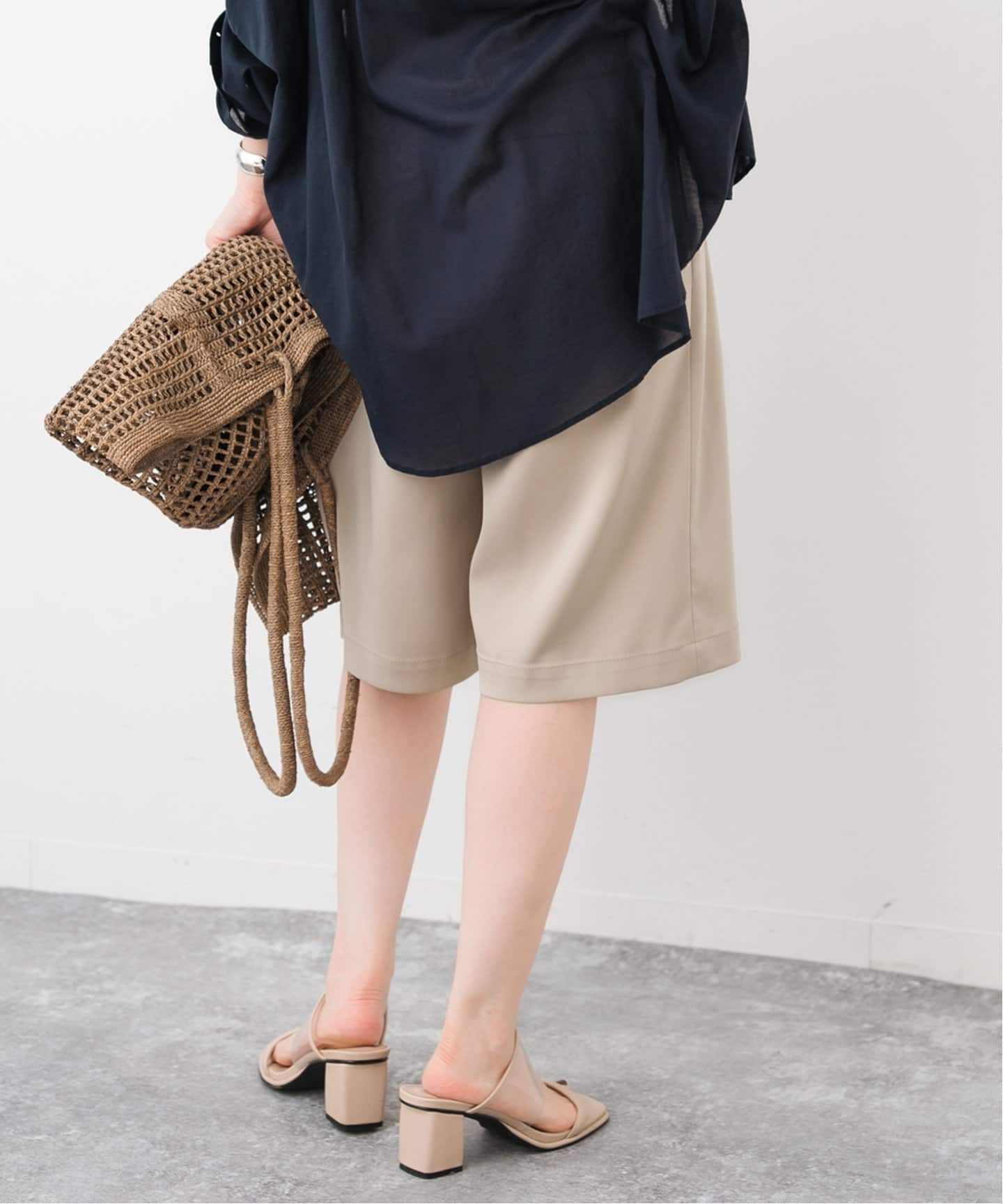 Spick and Span カラミハーフパンツ Spick & Span（スピックアンドスパン）の「カラミハーフパンツ