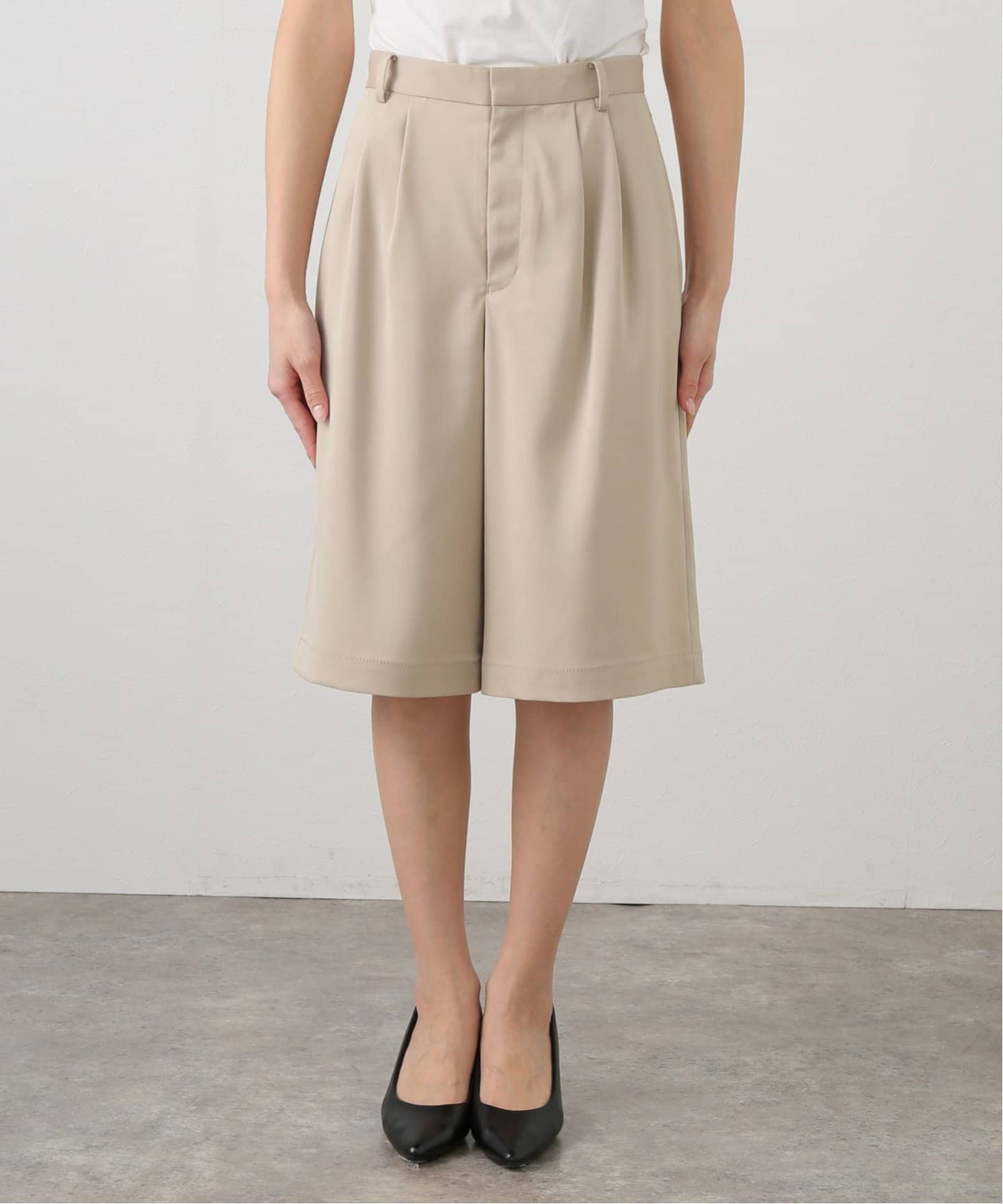 Spick and Span カラミハーフパンツ Spick & Span（スピックアンドスパン）の「カラミハーフパンツ
