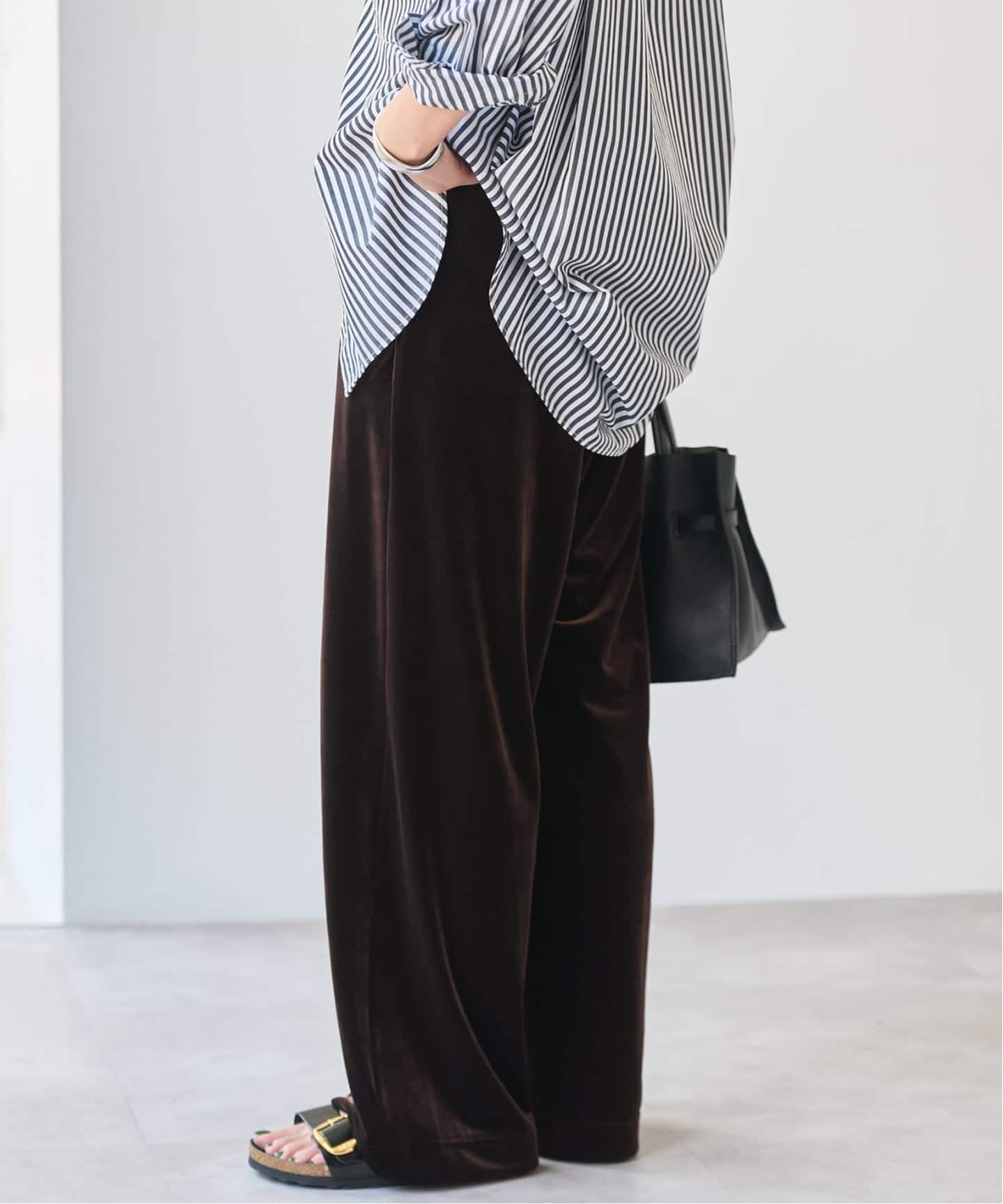 ベロアイージーパンツ（その他パンツ）｜Spick and Span（スピック