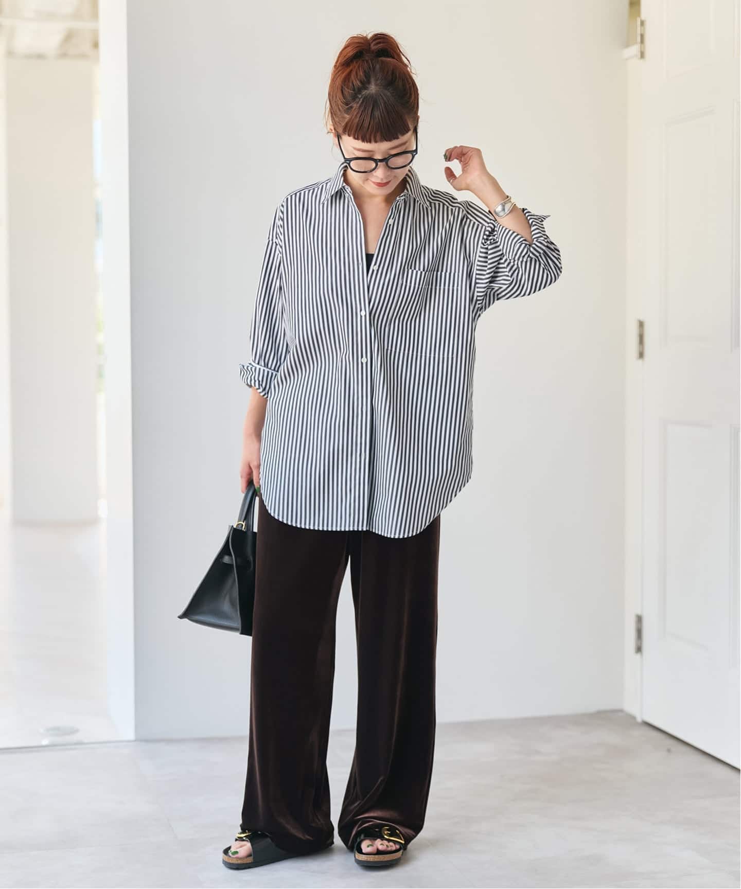 スピックアンドスパン　ベロアイージーパンツ　完売 ベロアイージーパンツ（その他パンツ）｜Spick and Span