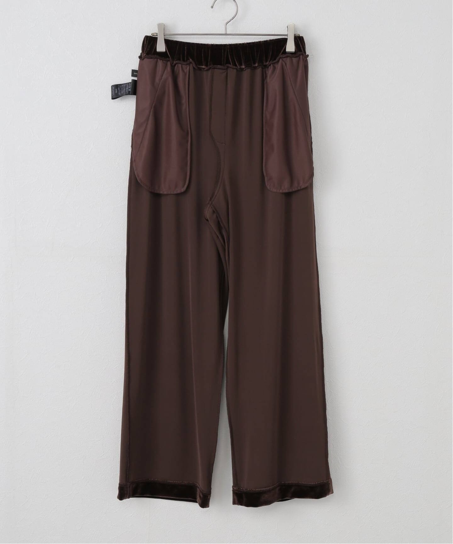 ベロアイージーパンツ（その他パンツ）｜Spick and Span（スピック