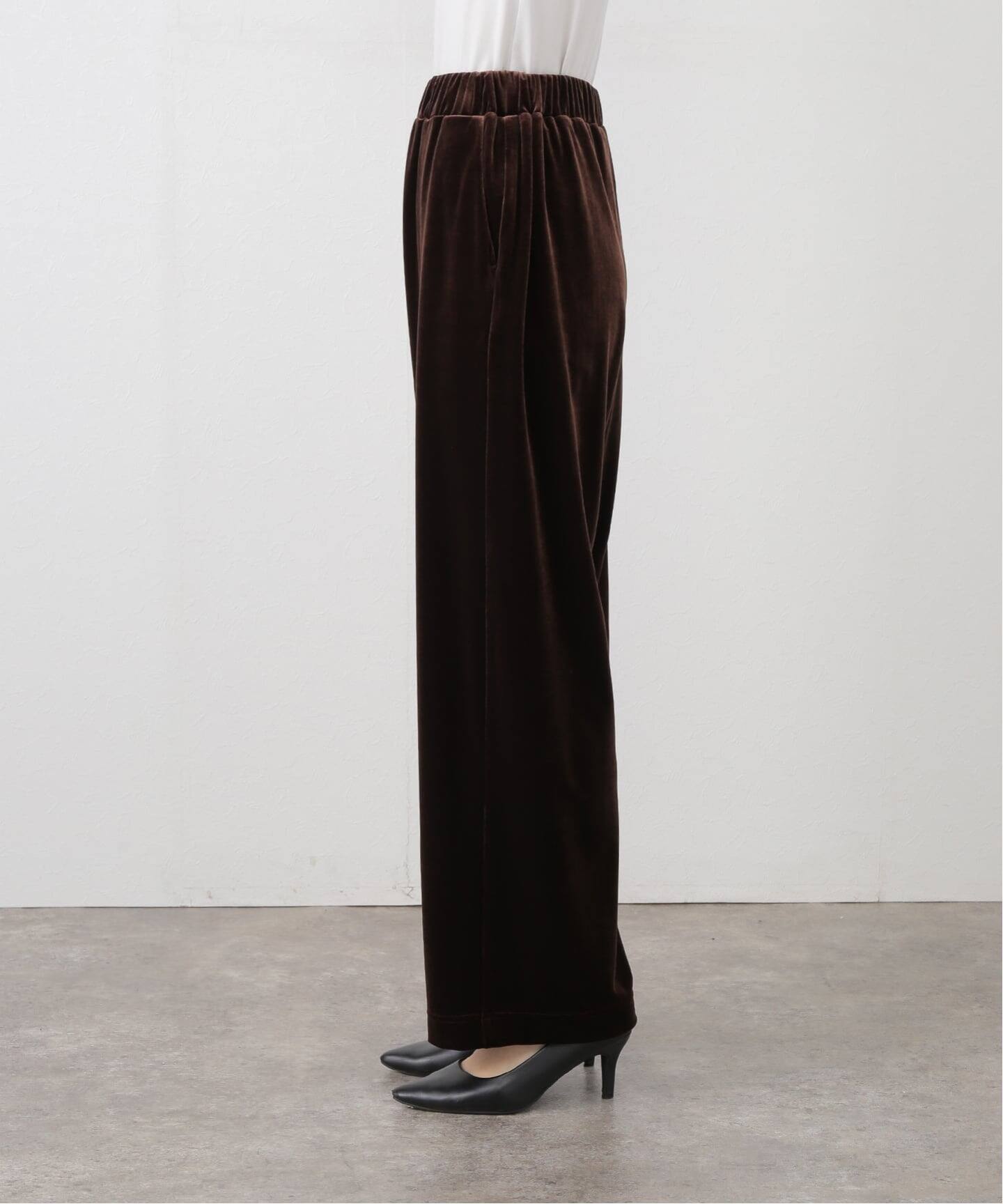 ベロアイージーパンツ（その他パンツ）｜Spick and Span（スピック