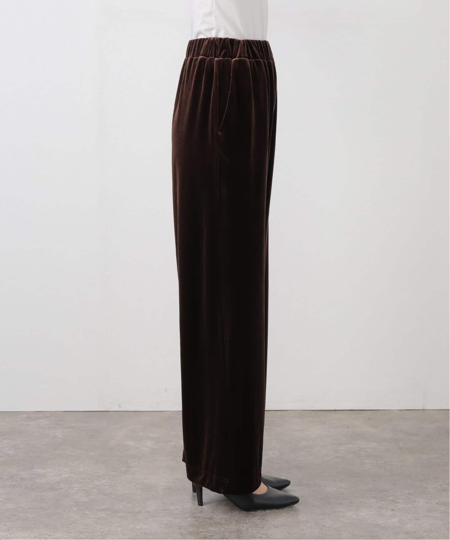 ベロアイージーパンツ（その他パンツ）｜Spick and Span