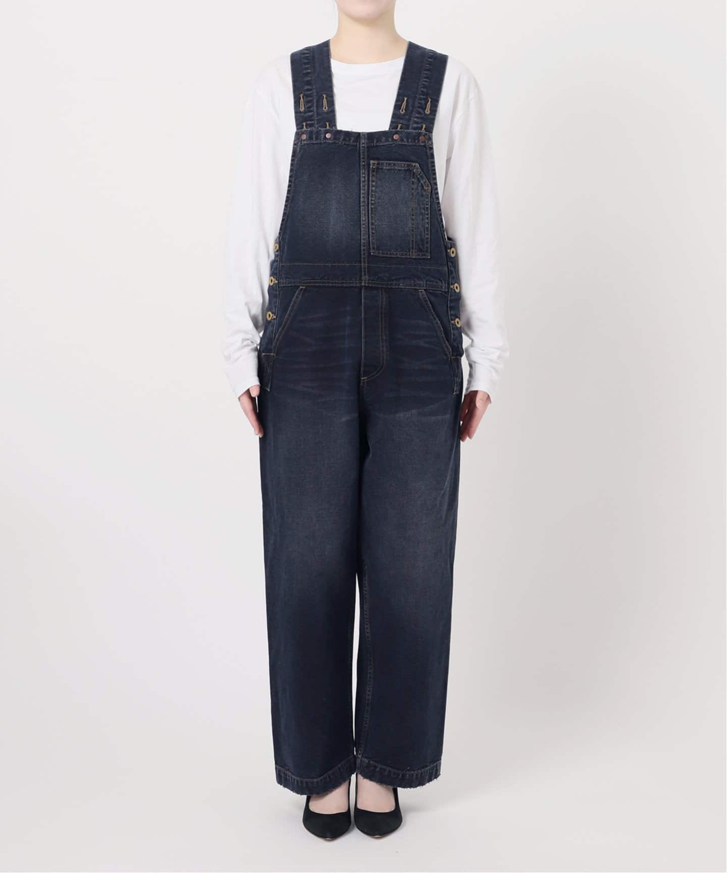 サロペット・オーバーオール・オールインワン Spick and Span 5 1/2 OVERALLS DENIM Spick & Span（スピックアンドスパン）の「5 1/2 OVERALLS DENIM